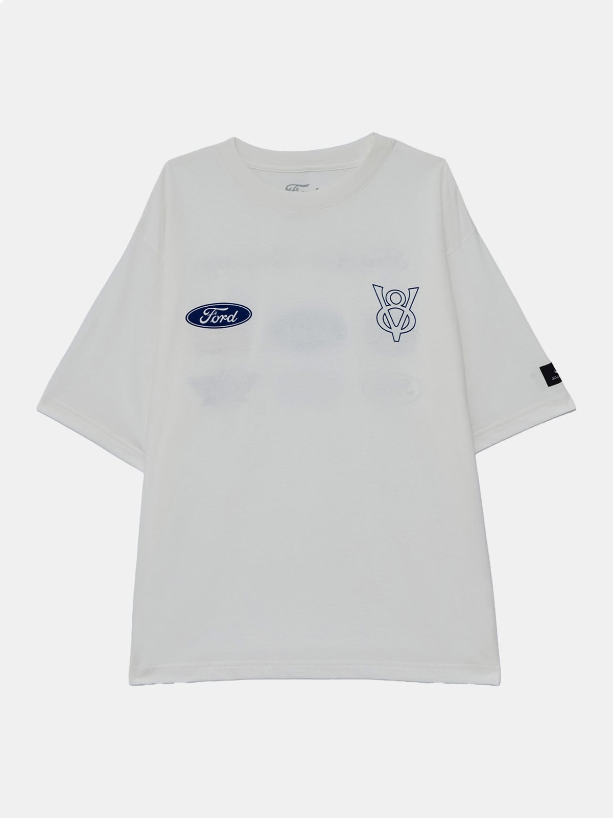 POLO MANGA CORTA ALGODÓN HOMBRE INDEX OVERSIZE FORD - 1