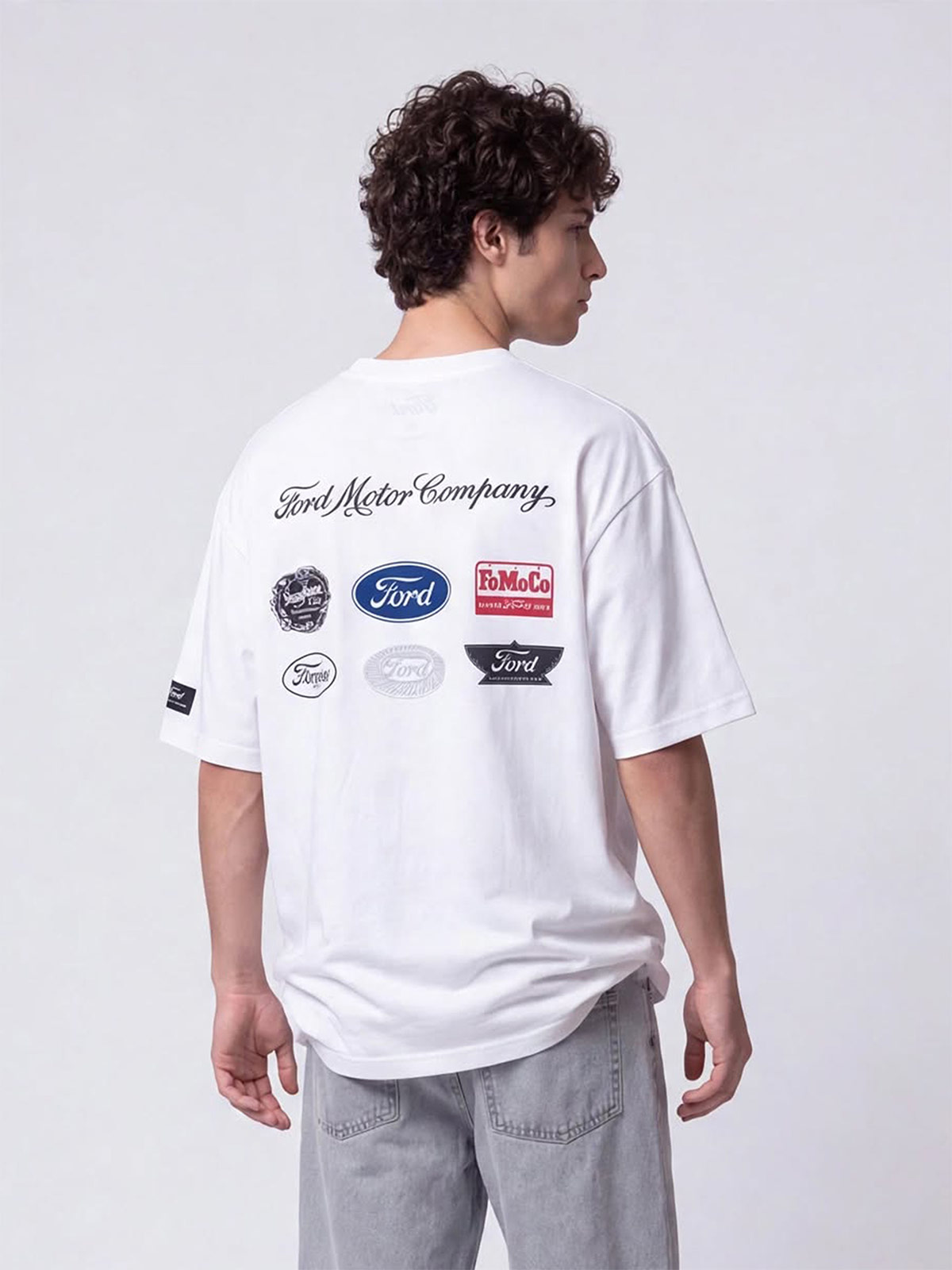 POLO MANGA CORTA ALGODÓN HOMBRE INDEX OVERSIZE FORD - 2