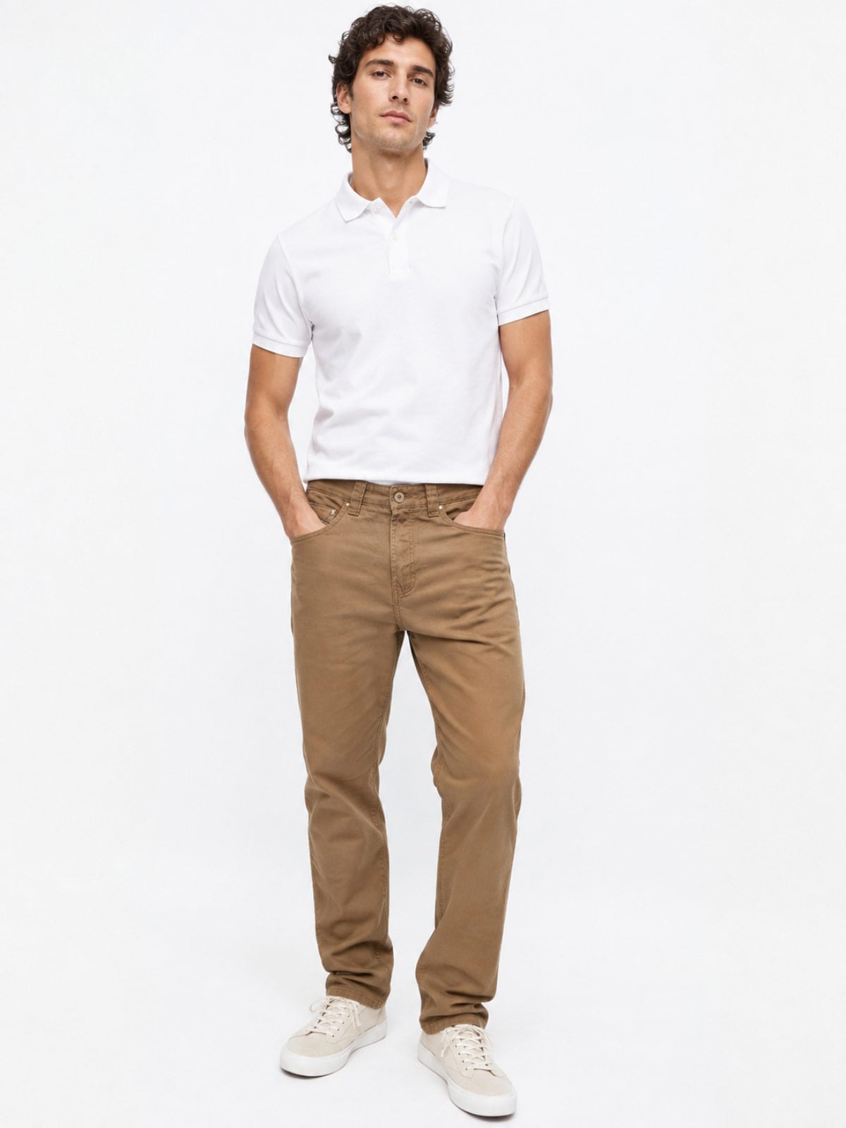 PANTALÓN SLIM FIT HOMBRE PARADA 111 RECTO ALGODÓN ROMARIO - 1