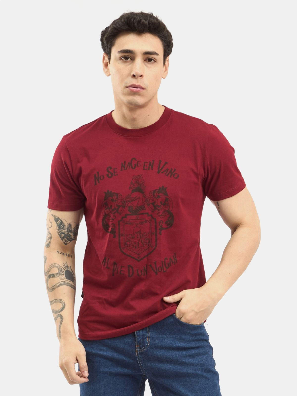 POLO MANGA CORTA HOMBRE PARADA 111 ESCUDO - 1