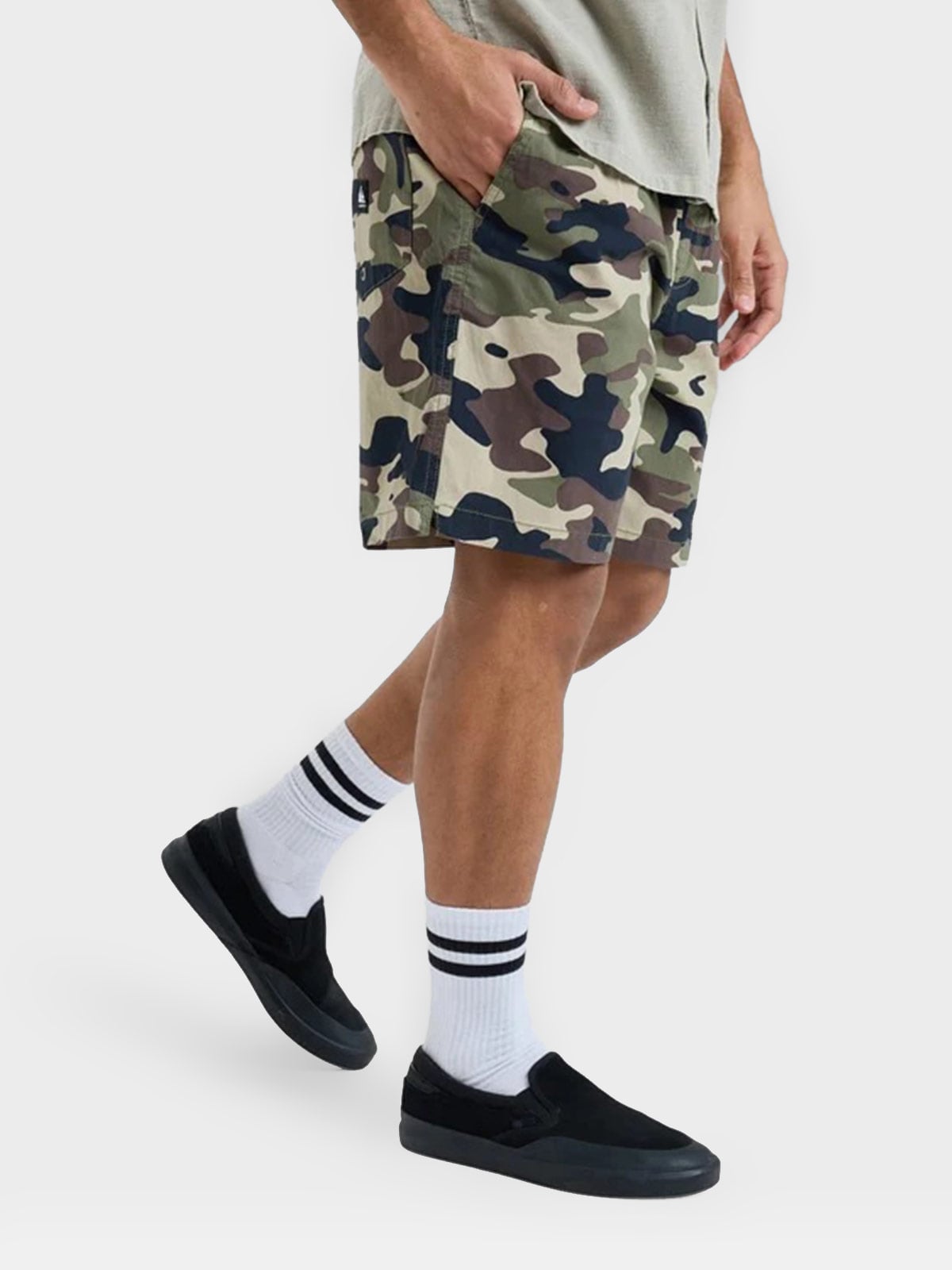 SHORT HOMBRE QUIKSILVER ALGODÓN - 4