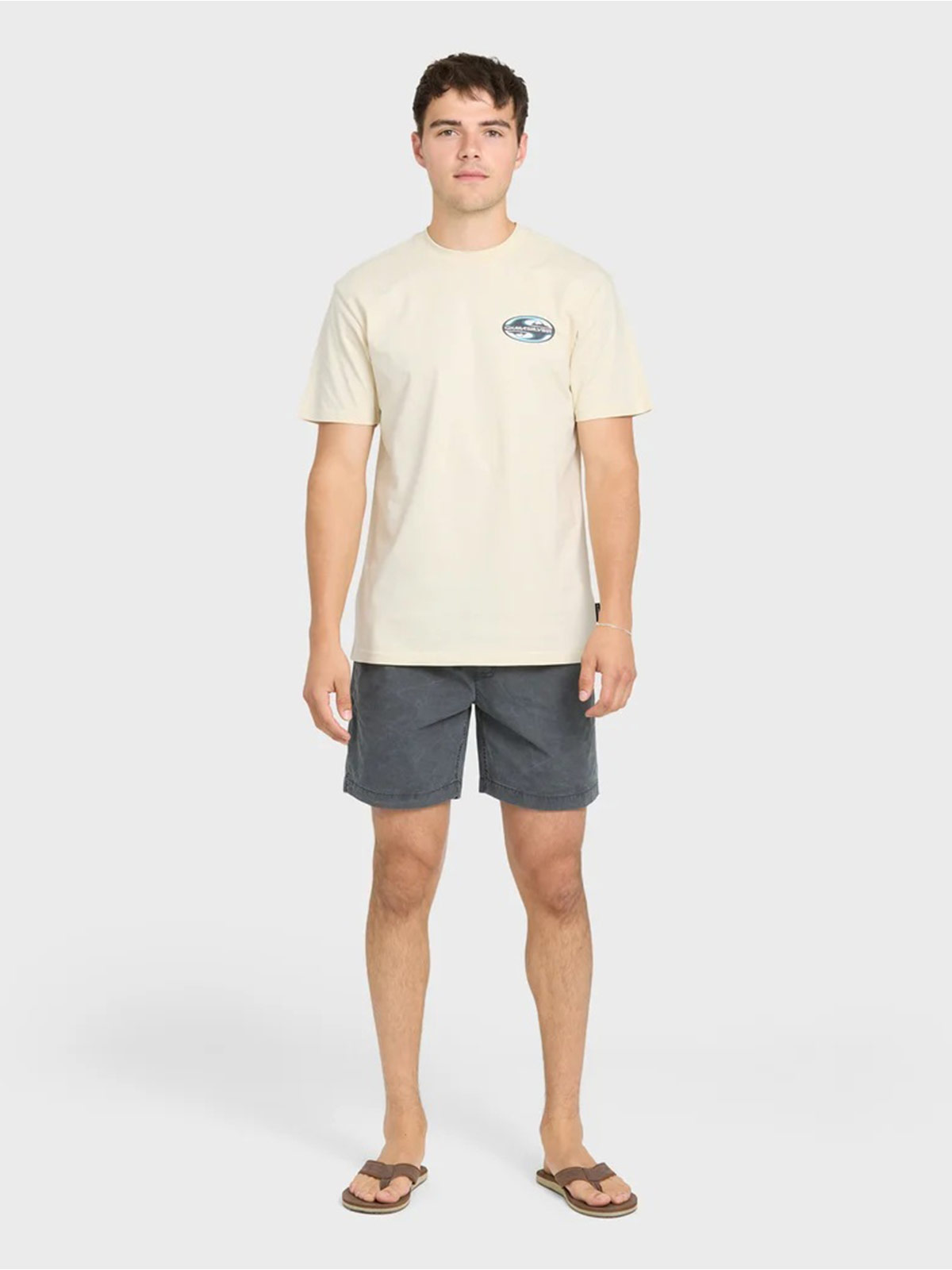 POLO MANGA CORTA HOMBRE QUIKSILVER ALGODÓN ORIGINAL YIN YANG - 5