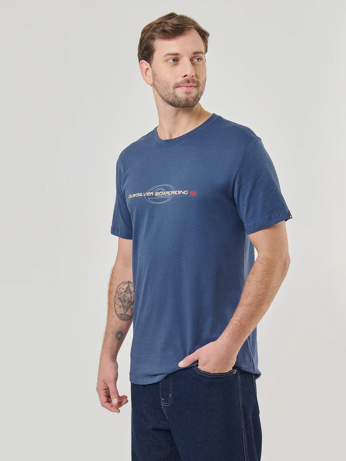 POLO MANGA CORTA HOMBRE QUIKSILVER ALGODÓN THICK TO THIN - 3