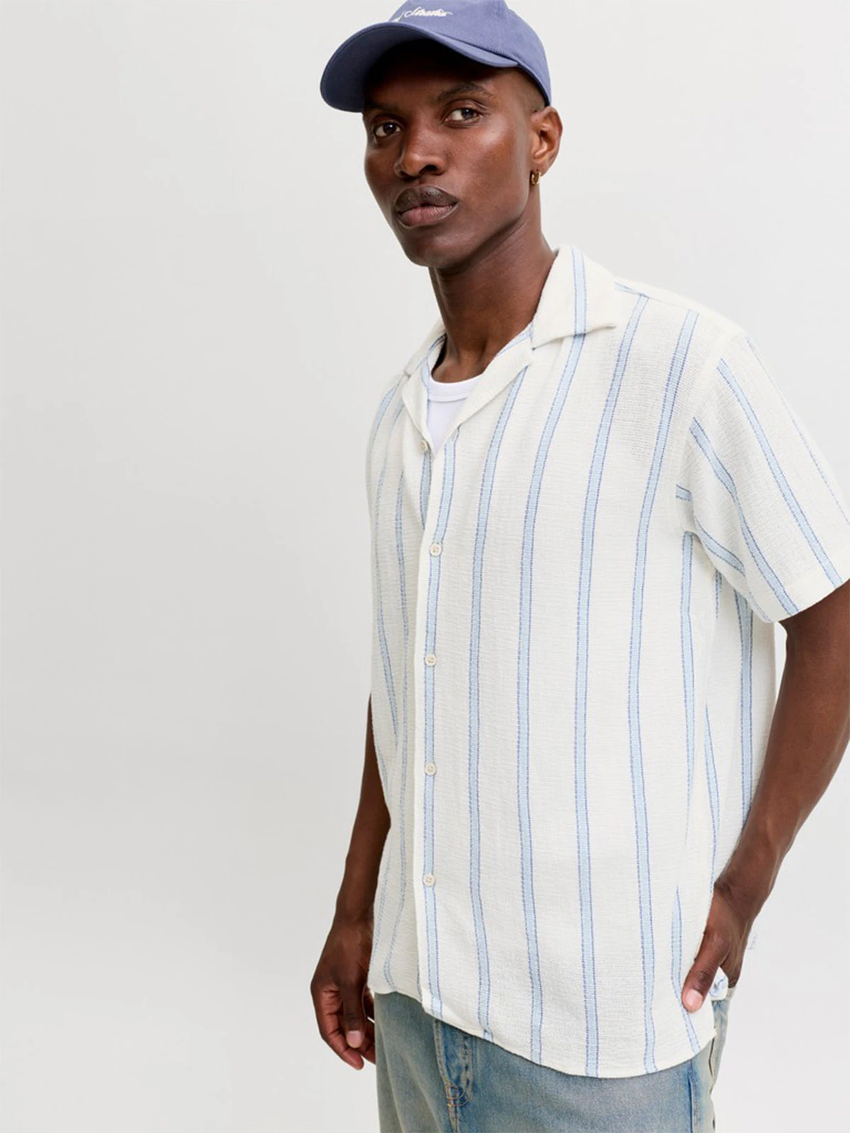 CAMISA MANGA CORTA ALGODÓN HOMBRE JACK & JONES STRIPE - 2