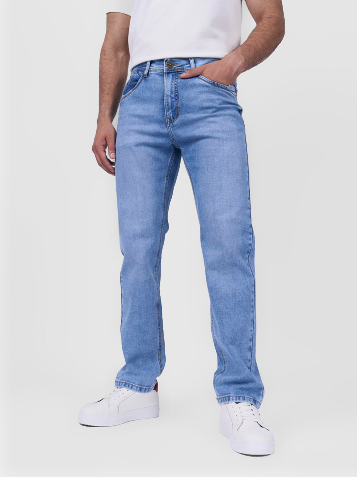 JEAN REGULAR FIT HOMBRE BRONCO ALGODÓN DESMOND - 2