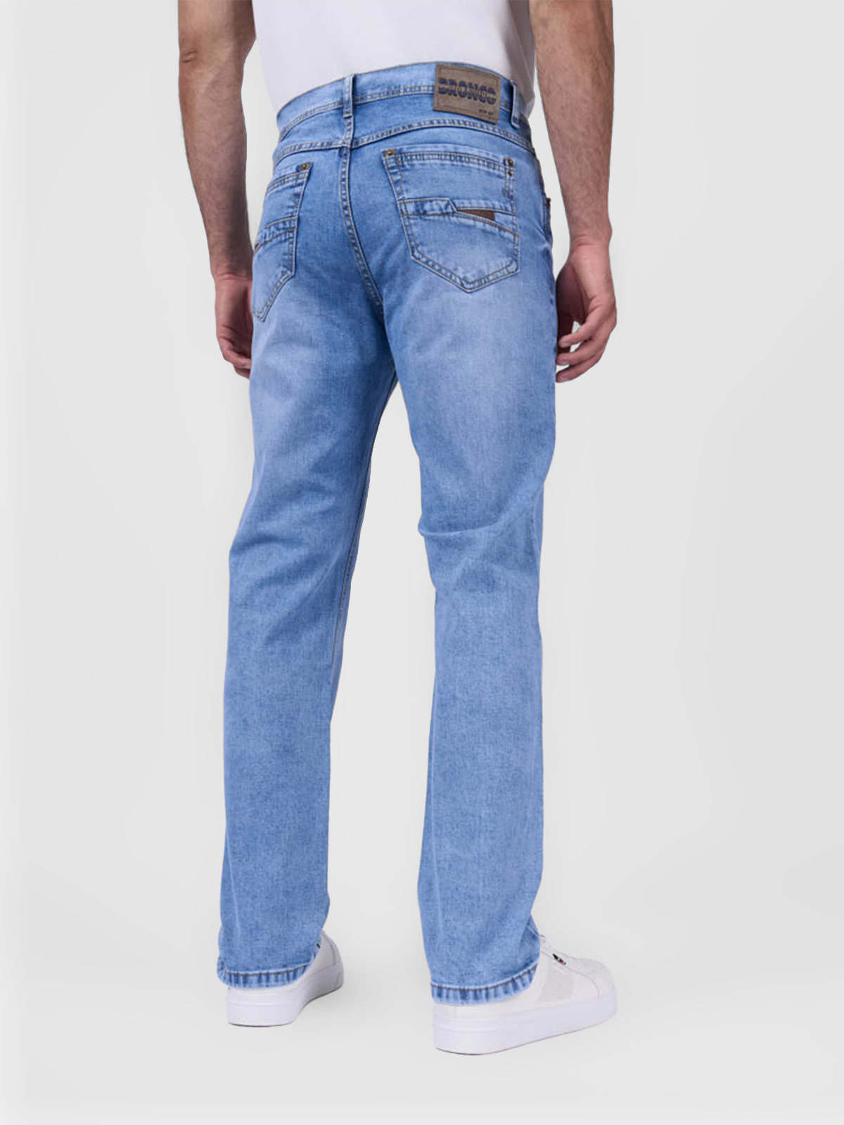 JEAN REGULAR FIT HOMBRE BRONCO ALGODÓN DESMOND - 3