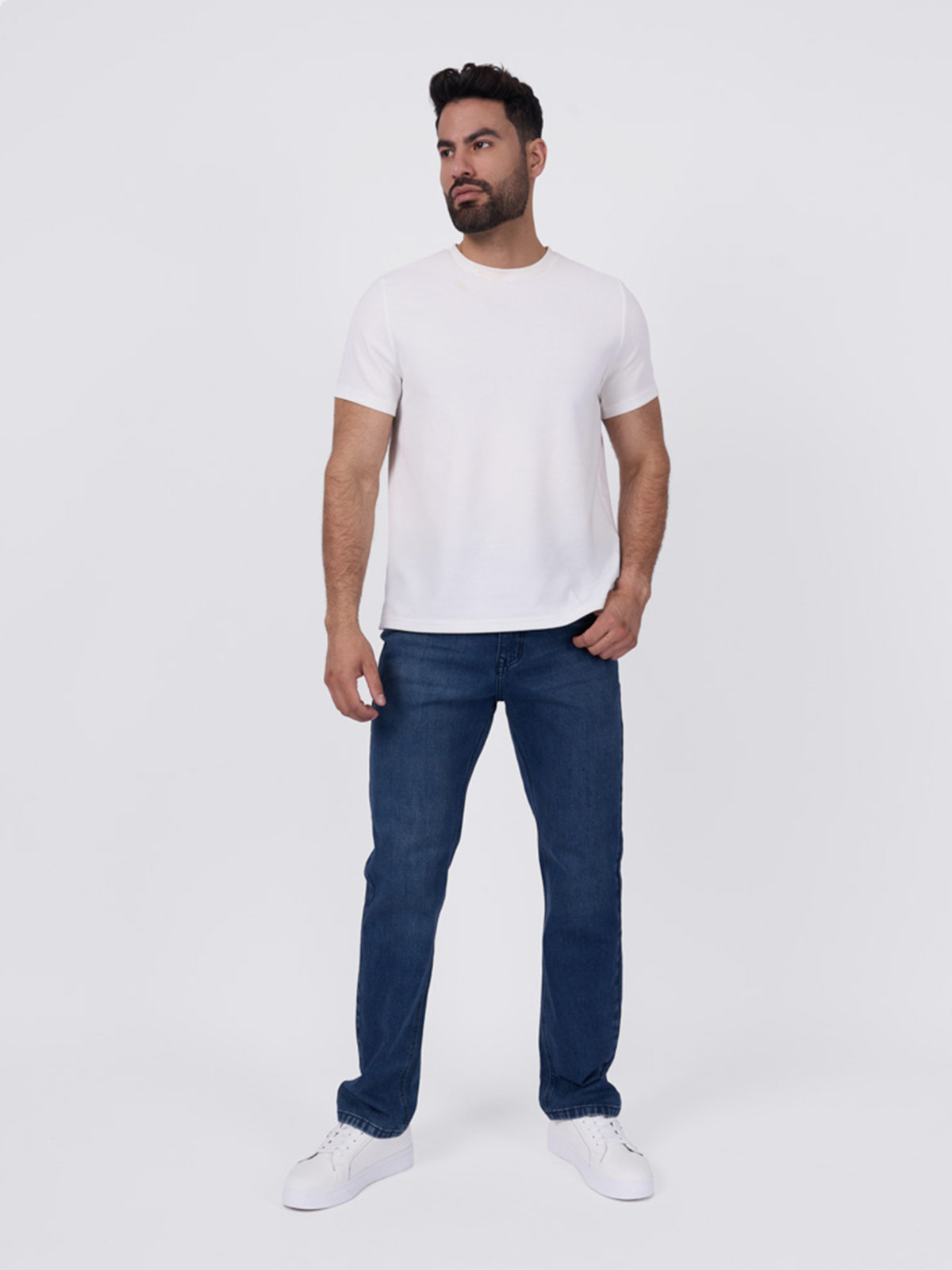JEAN REGULAR FIT HOMBRE BRONCO ALGODÓN DESMOND - 1