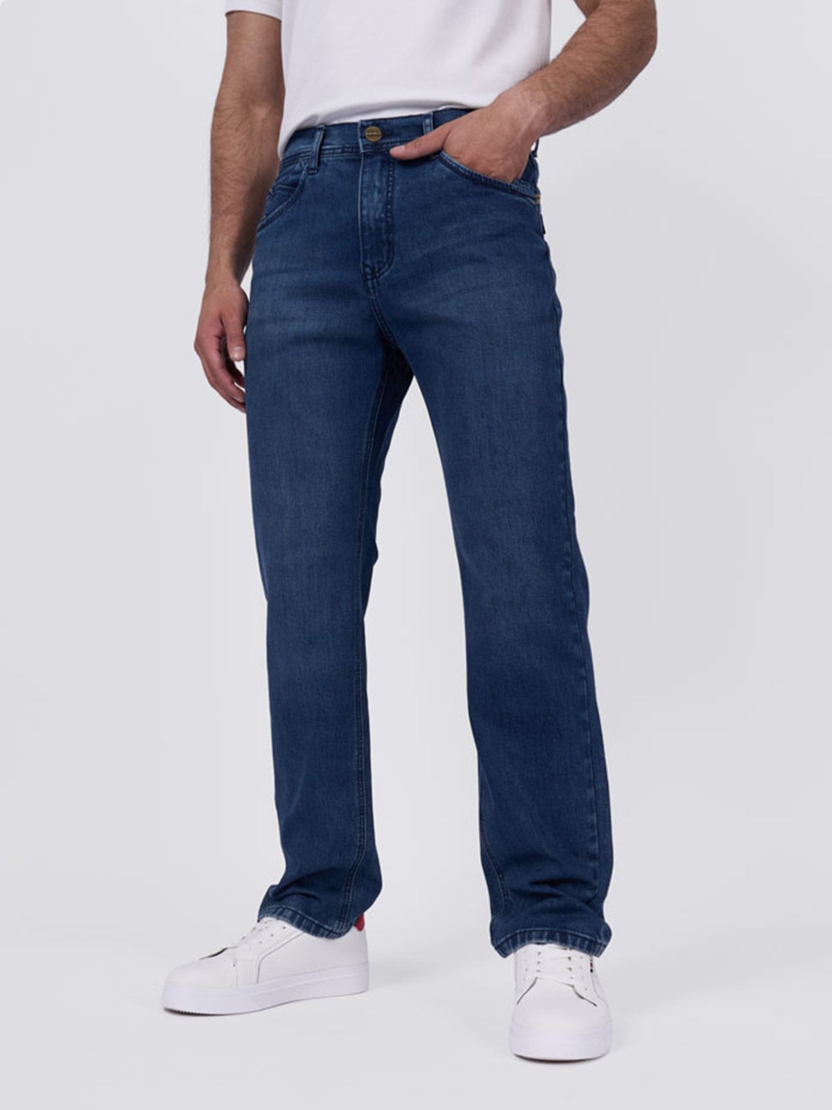 JEAN REGULAR FIT HOMBRE BRONCO ALGODÓN DESMOND - 2