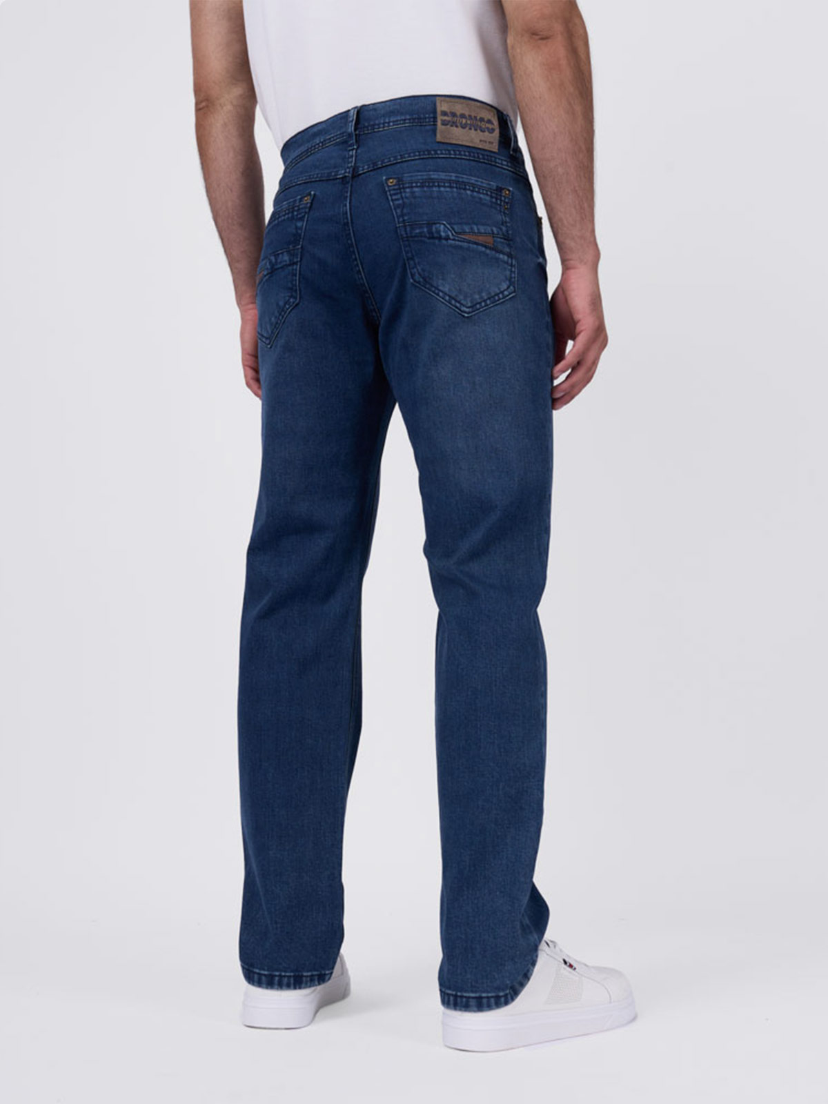 JEAN REGULAR FIT HOMBRE BRONCO ALGODÓN DESMOND - 3