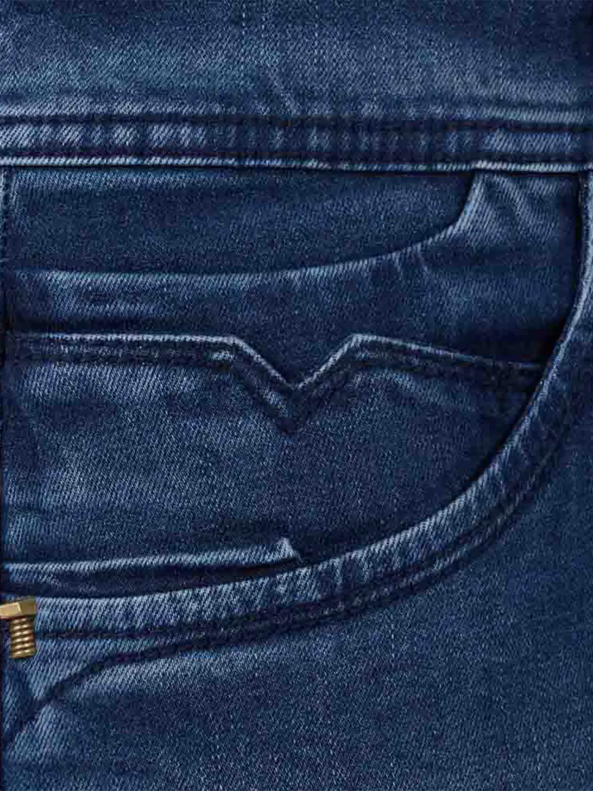 JEAN REGULAR FIT HOMBRE BRONCO ALGODÓN DESMOND - 4