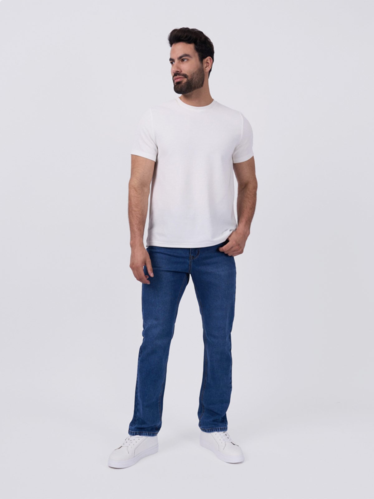 JEAN REGULAR FIT HOMBRE BRONCO ALGODÓN PYETRO - 1