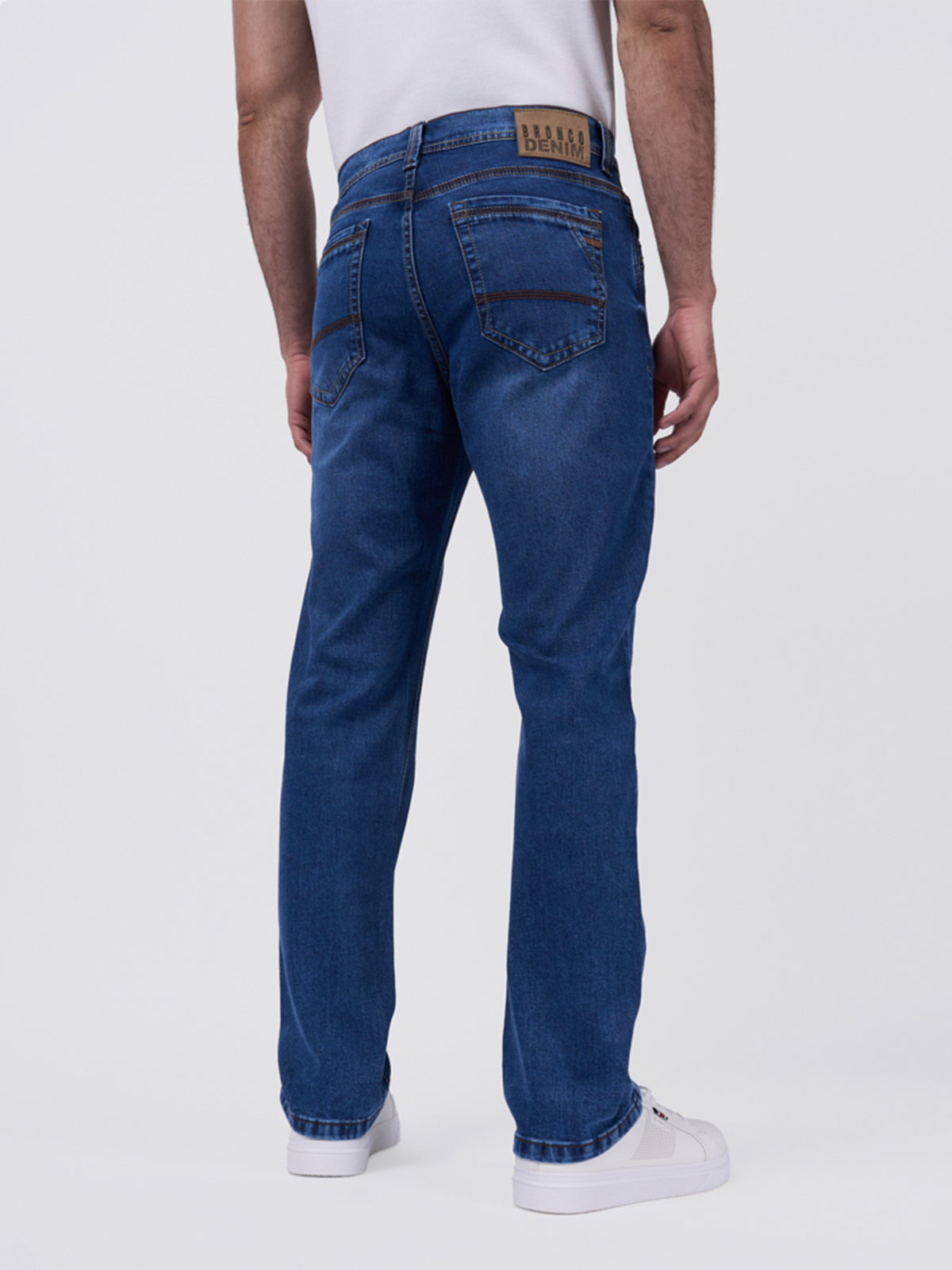 JEAN REGULAR FIT HOMBRE BRONCO ALGODÓN PYETRO - 3