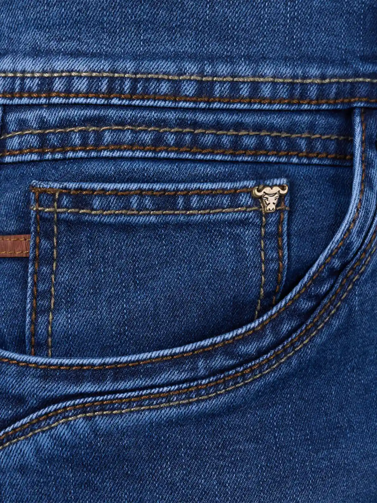JEAN REGULAR FIT HOMBRE BRONCO ALGODÓN PYETRO - 4