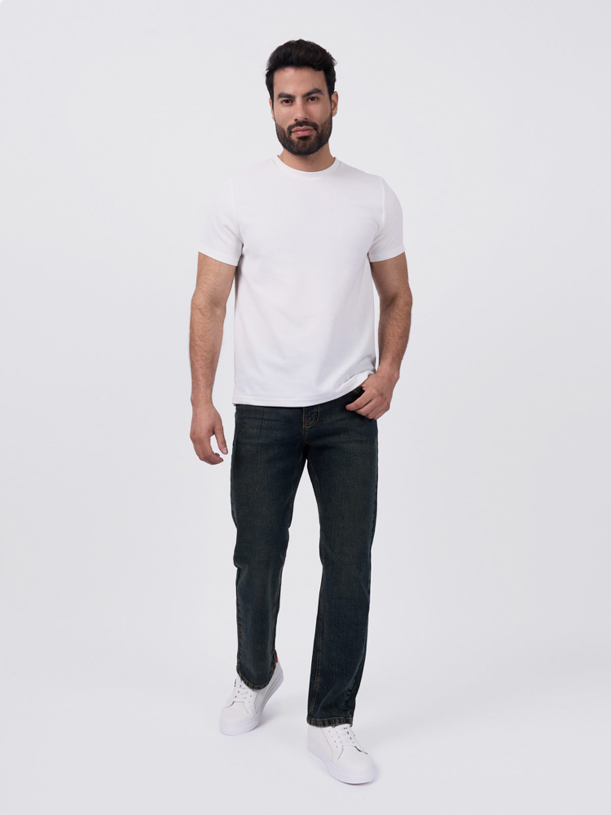 JEAN REGULAR FIT HOMBRE BRONCO ALGODÓN PYETRO - 1