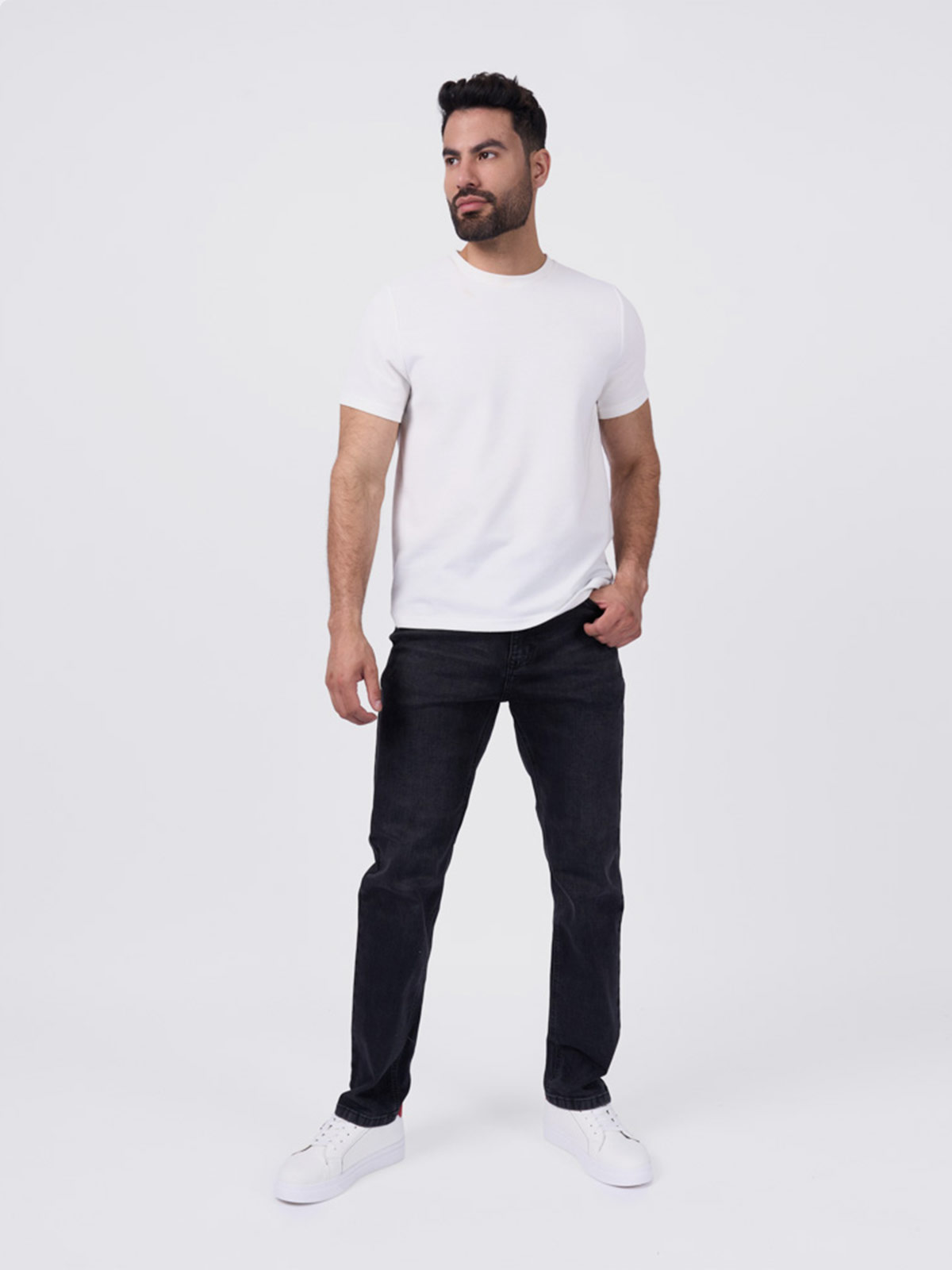 JEAN REGULAR FIT HOMBRE BRONCO ALGODÓN MARCUS - 1