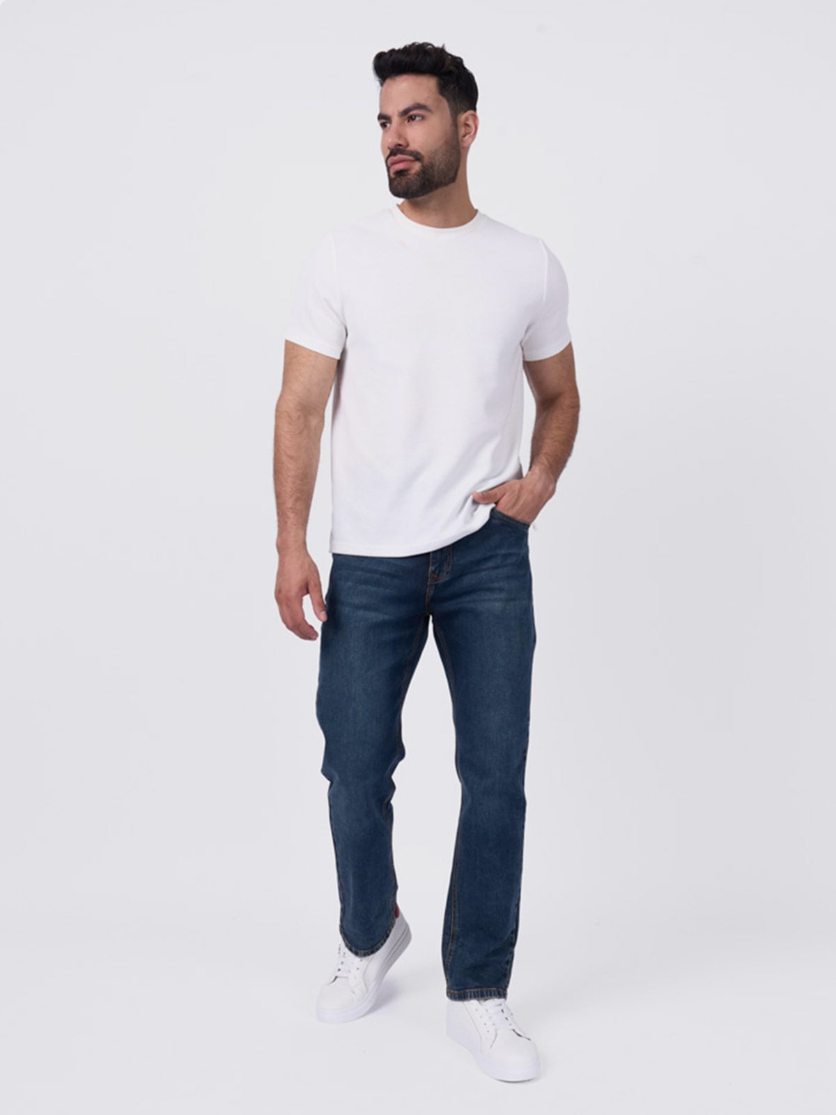 JEAN REGULAR FIT HOMBRE BRONCO ALGODÓN MARCUS - 1