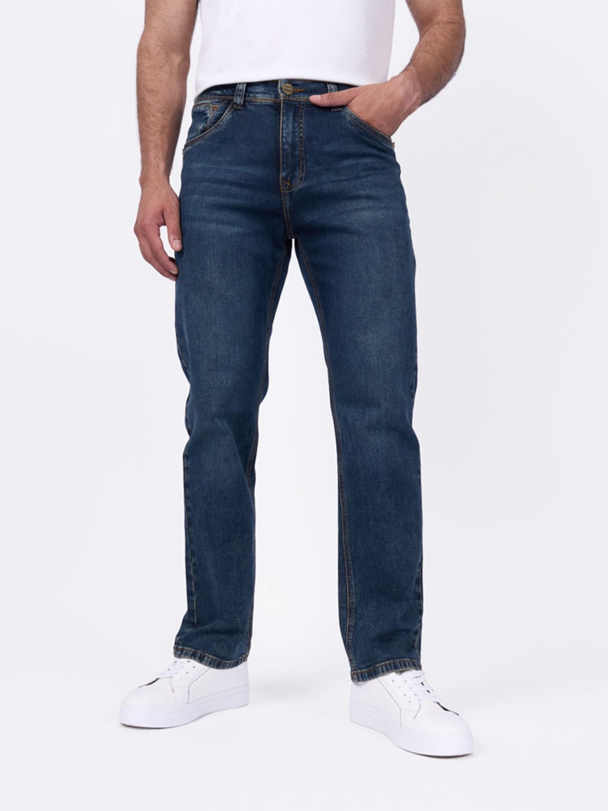 JEAN REGULAR FIT HOMBRE BRONCO ALGODÓN MARCUS - 2