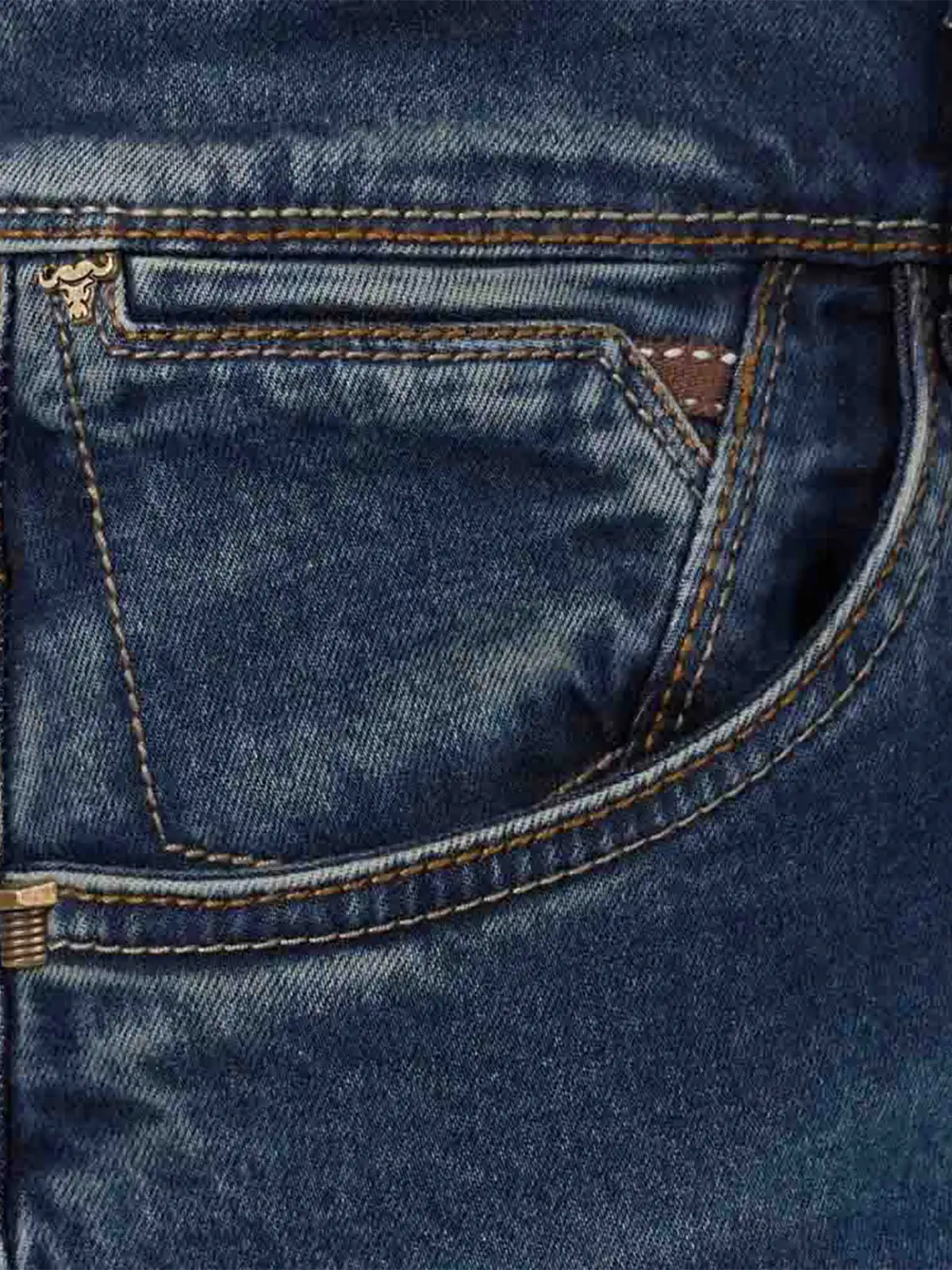 JEAN REGULAR FIT HOMBRE BRONCO ALGODÓN MARCUS - 4