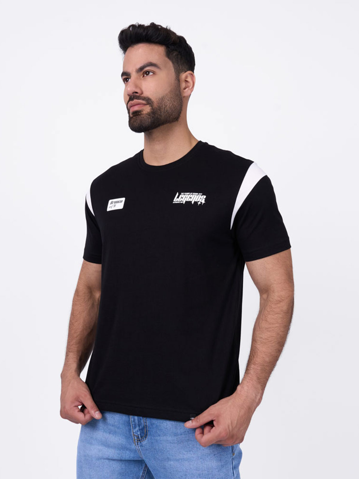 POLO MANGA CORTA HOMBRE BRONCO ALGODÓN LEGENDS - 1