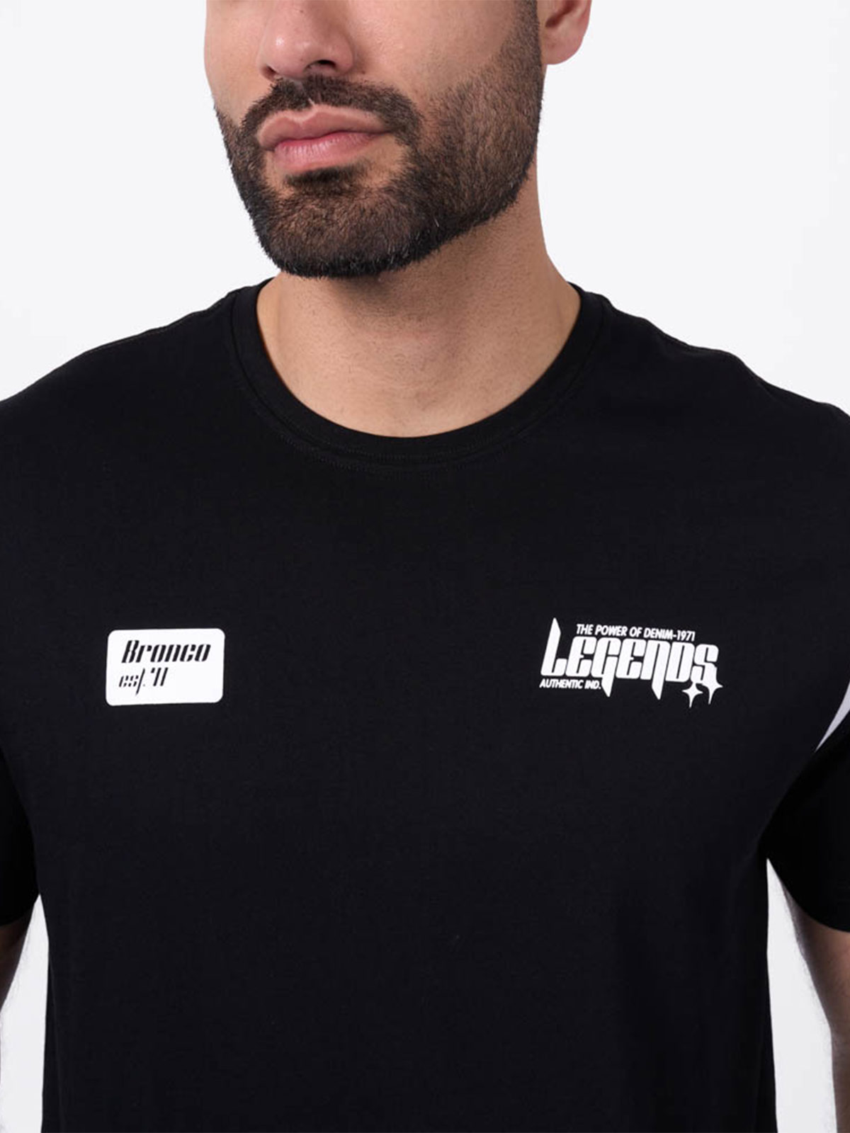 POLO MANGA CORTA HOMBRE BRONCO ALGODÓN LEGENDS - 3