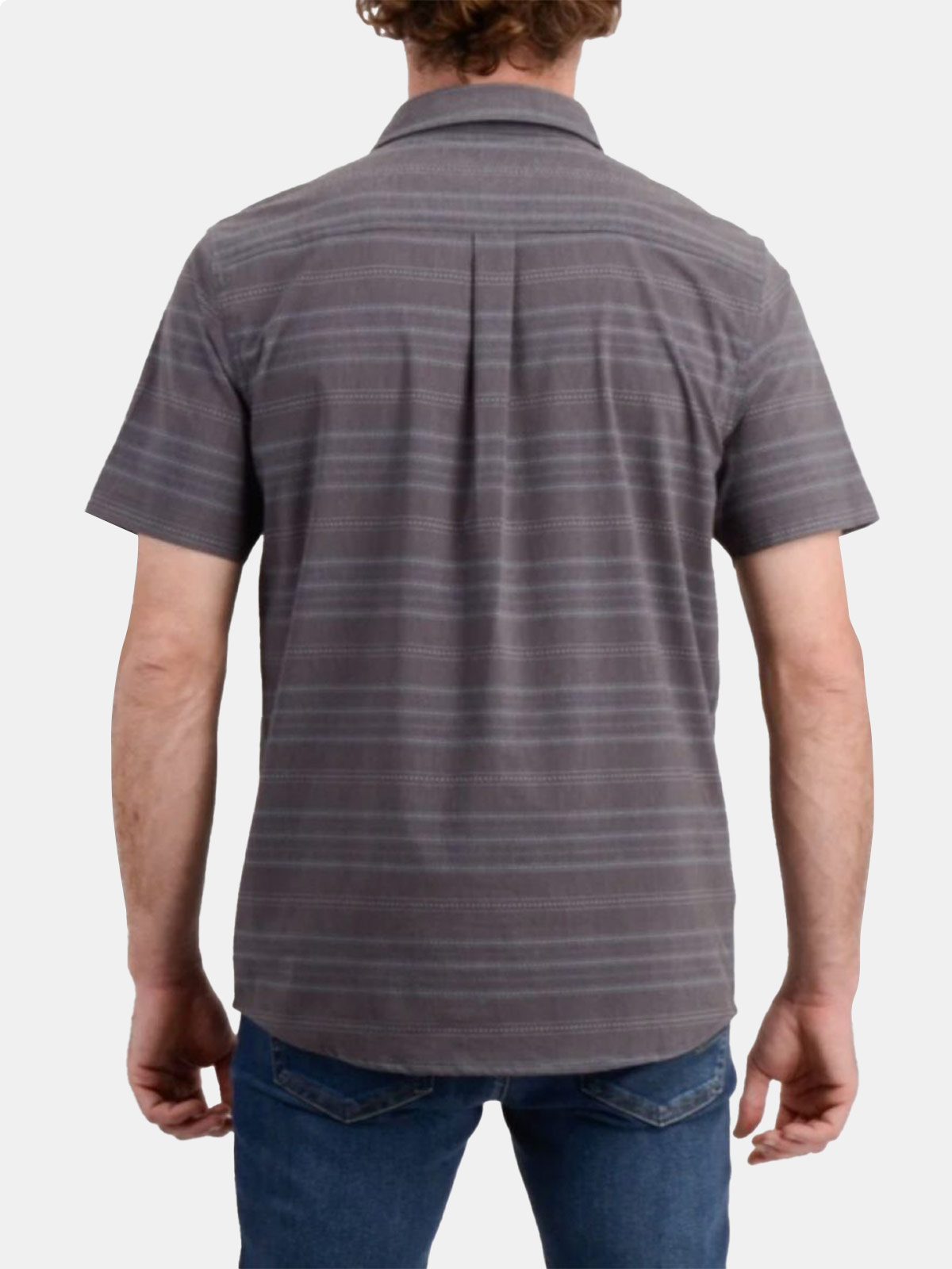 CAMISA MANGA CORTA HOMBRE O'NEILL BOLSILLO STRIPE GRAPHITE - 2