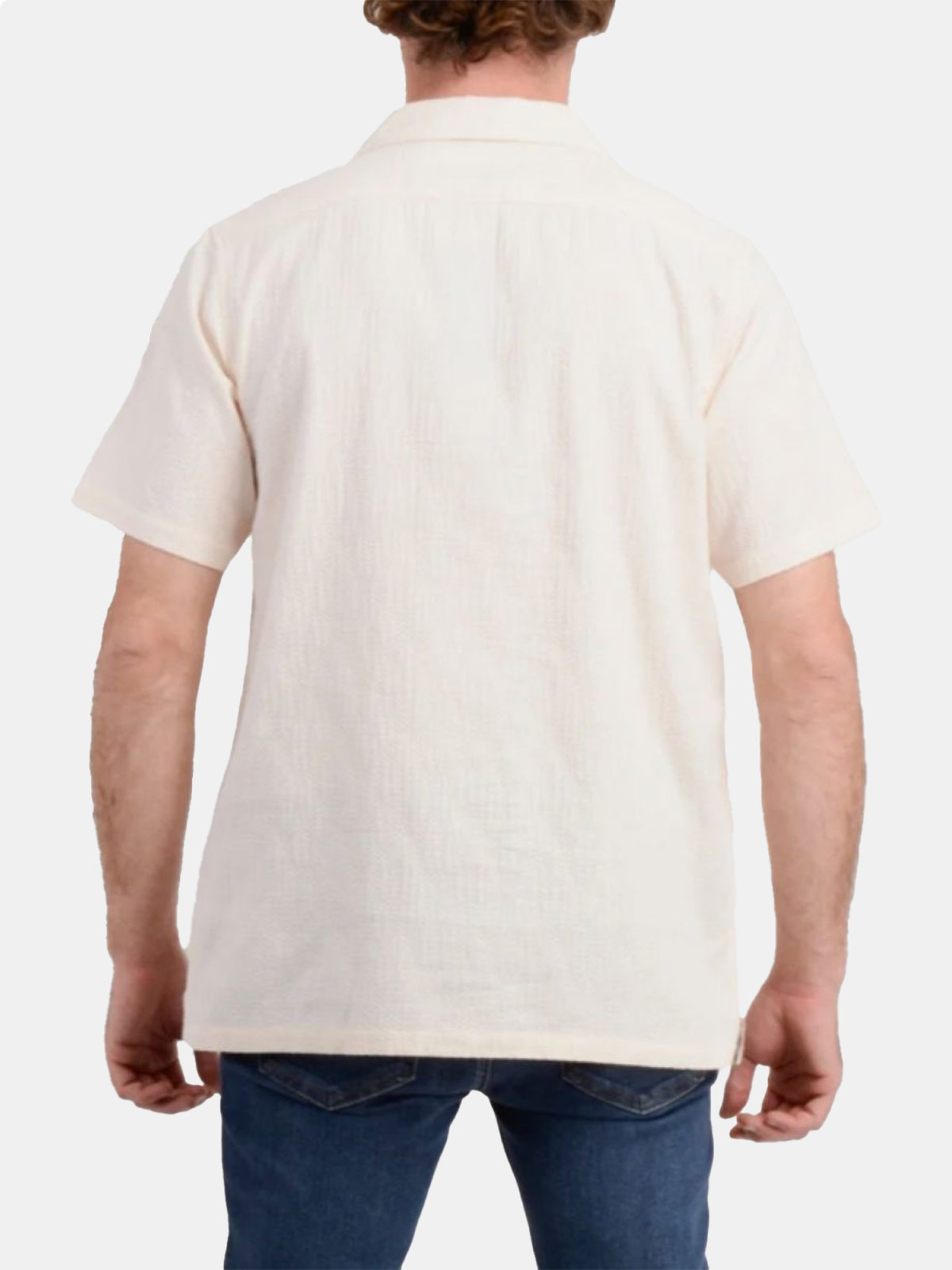 CAMISA MANGA CORTA HOMBRE O'NEILL BOLSILLO CREAM - 2