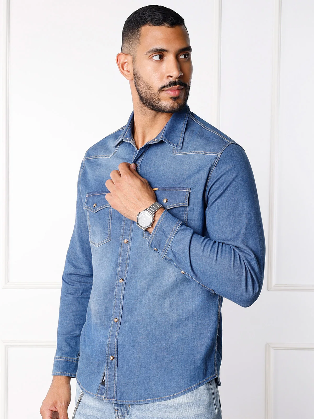CAMISA MANGA LARGA HOMBRE KANSAS REGULAR FIT - 3