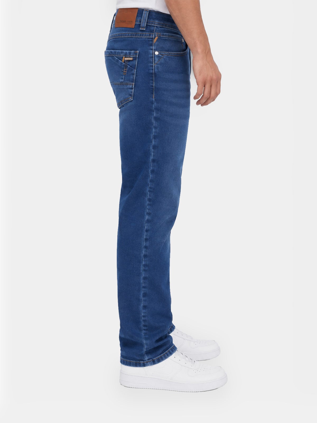 JEANS ALGODÓN REGULAR FIT HOMBRE KANSAS AZUL - 3