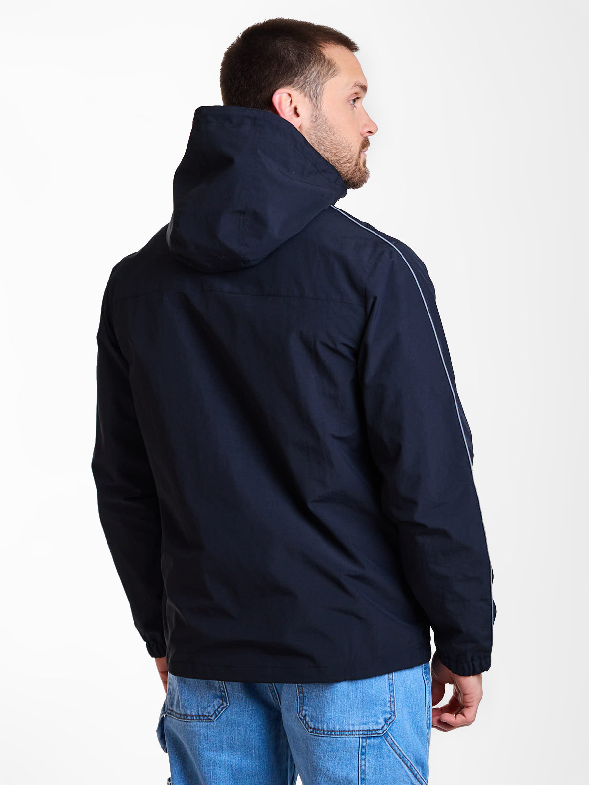 CASACA CORTAVIENTO HOMBRE MAUI AND SONS NEGRO - 2