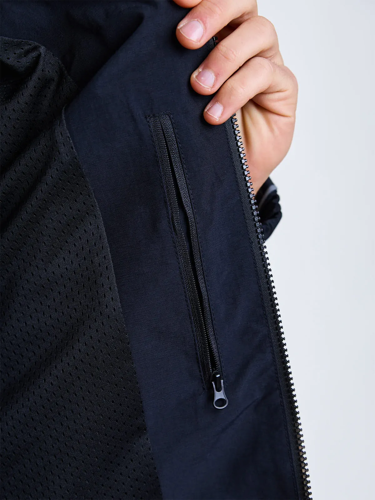 CASACA CORTAVIENTO HOMBRE MAUI AND SONS NEGRO - 6