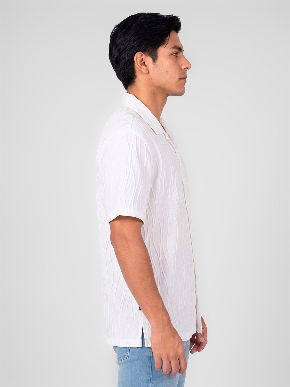 CAMISA MANGA CORTA HOMBRE BLACKOUT HUESO INDIANAPOLIS - 3