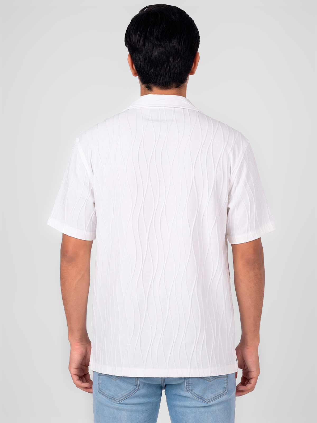 CAMISA MANGA CORTA HOMBRE BLACKOUT HUESO INDIANAPOLIS - 2