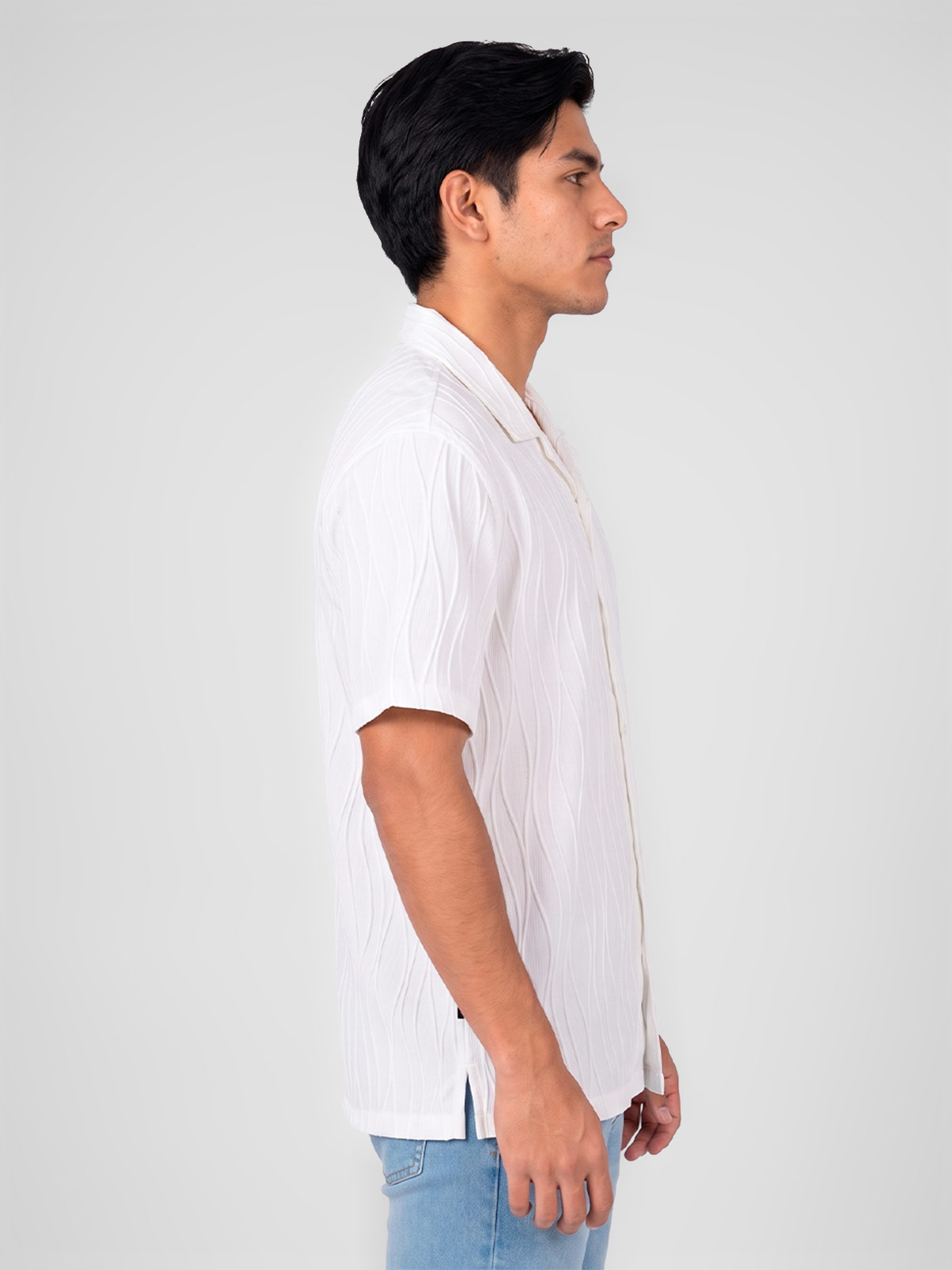 CAMISA MANGA CORTA HOMBRE BLACKOUT HUESO INDIANAPOLIS - 3