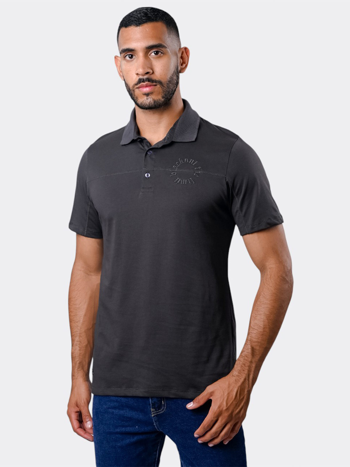 POLO MANGA CORTA HOMBRE BLACKOUT STEVENSON - 1