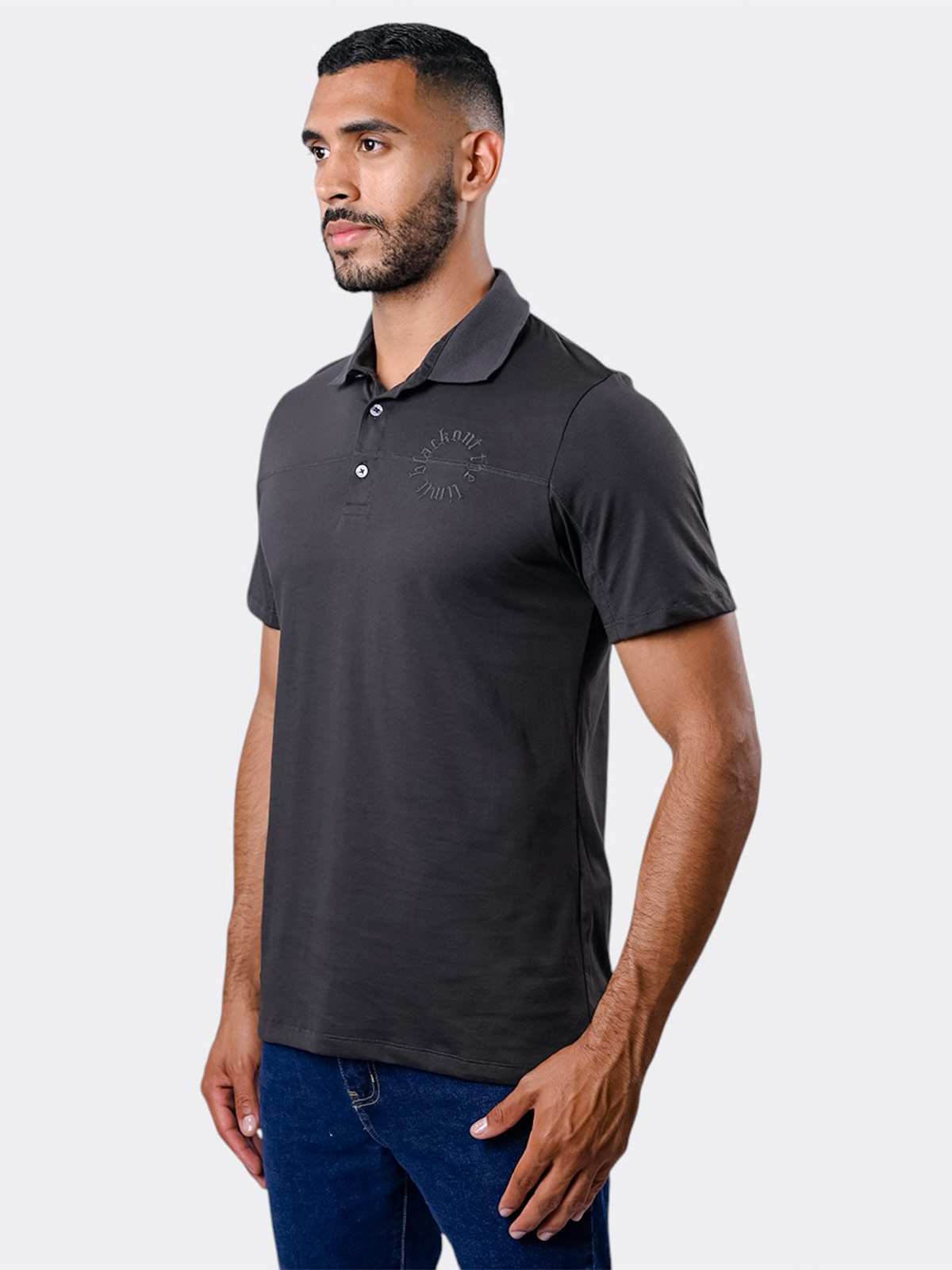 POLO MANGA CORTA HOMBRE BLACKOUT STEVENSON - 3