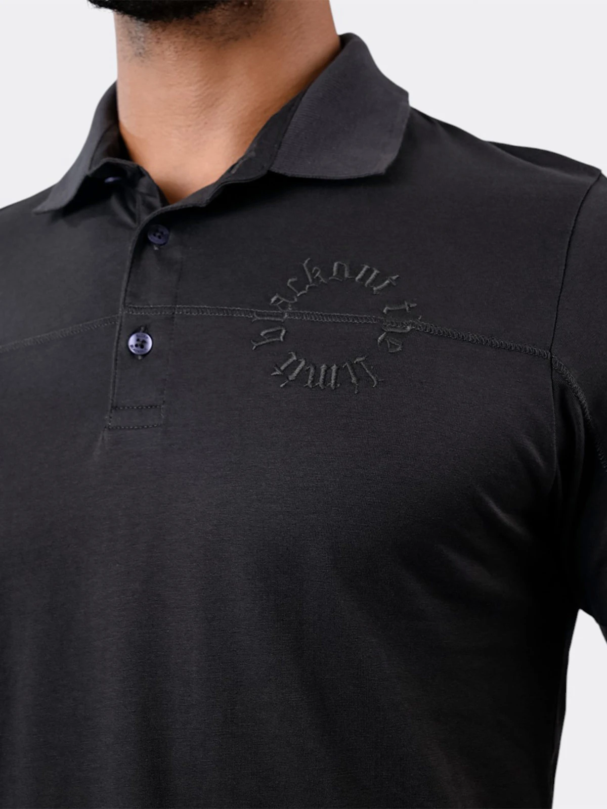 POLO MANGA CORTA HOMBRE BLACKOUT STEVENSON - 4