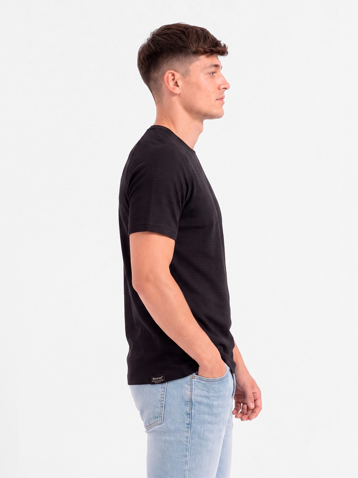 POLO MANGA CORTA HOMBRE BLACKOUT LUXOR - 3