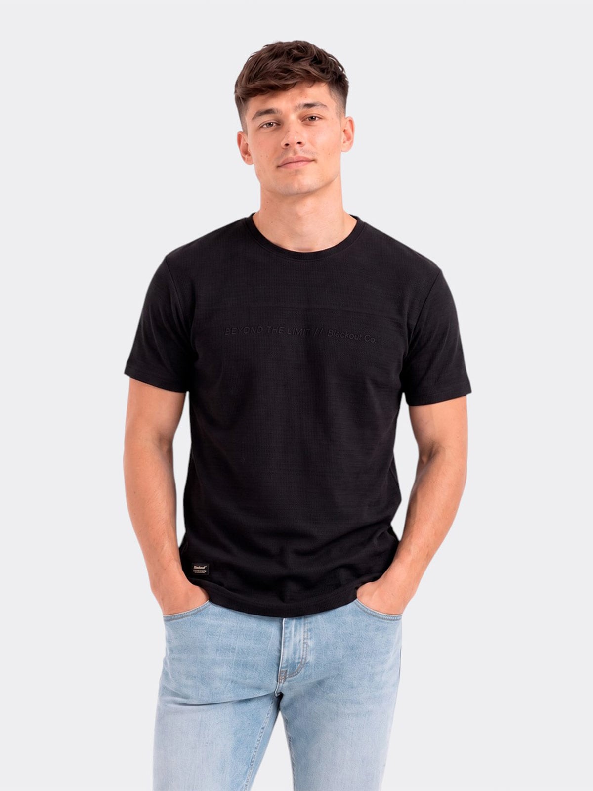 POLO MANGA CORTA HOMBRE BLACKOUT OLIMPO - 1