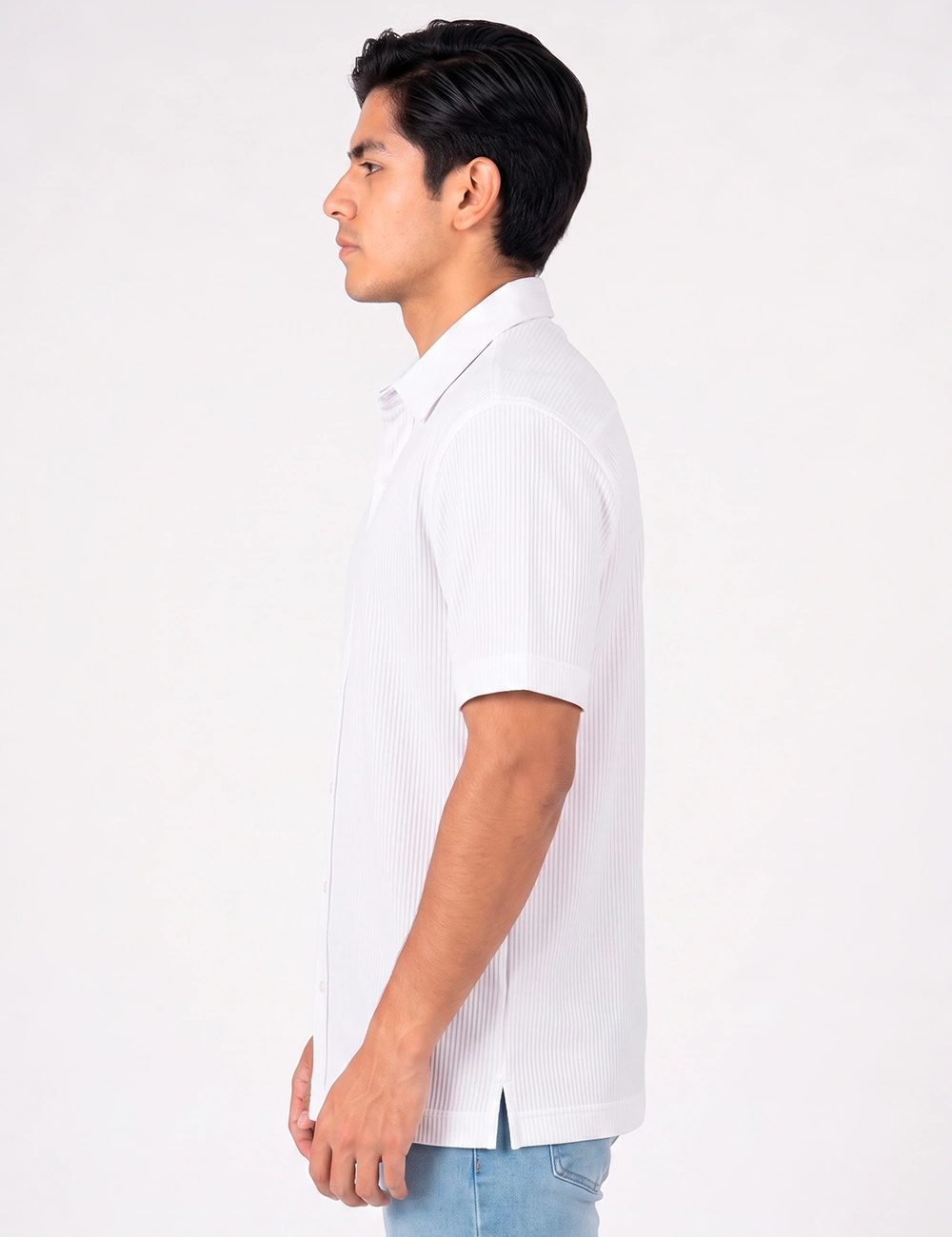 CAMISA MANGA CORTA ALGODÓN HOMBRE WOALLANCE ALEXIS - 2