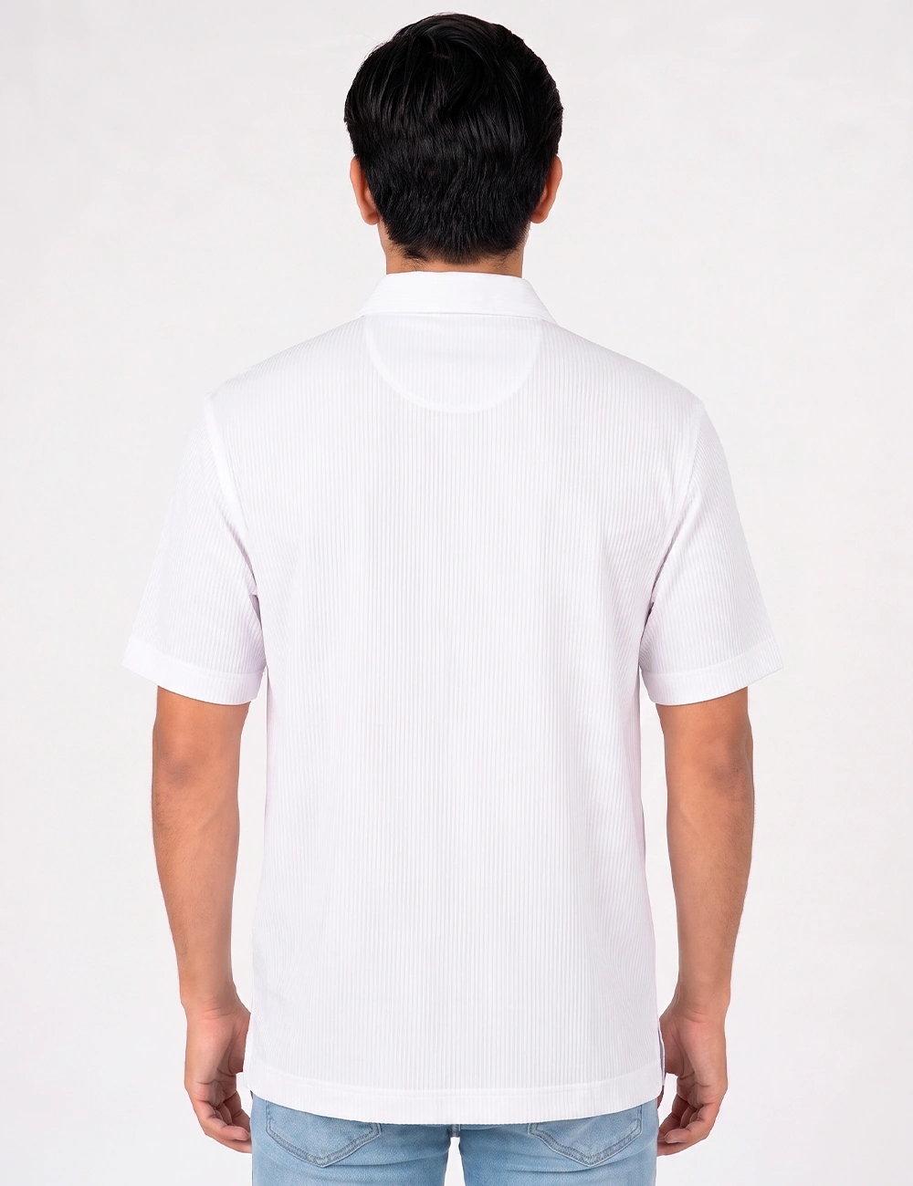 CAMISA MANGA CORTA ALGODÓN HOMBRE WOALLANCE ALEXIS - 4