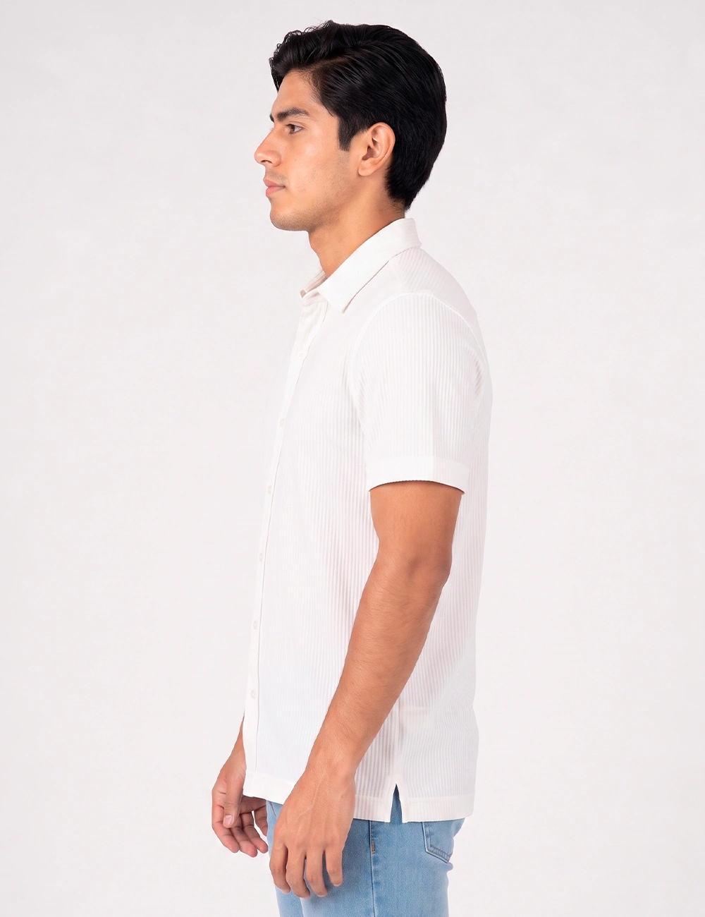 CAMISA MANGA CORTA ALGODÓN HOMBRE WOALLANCE ALEXIS - 3