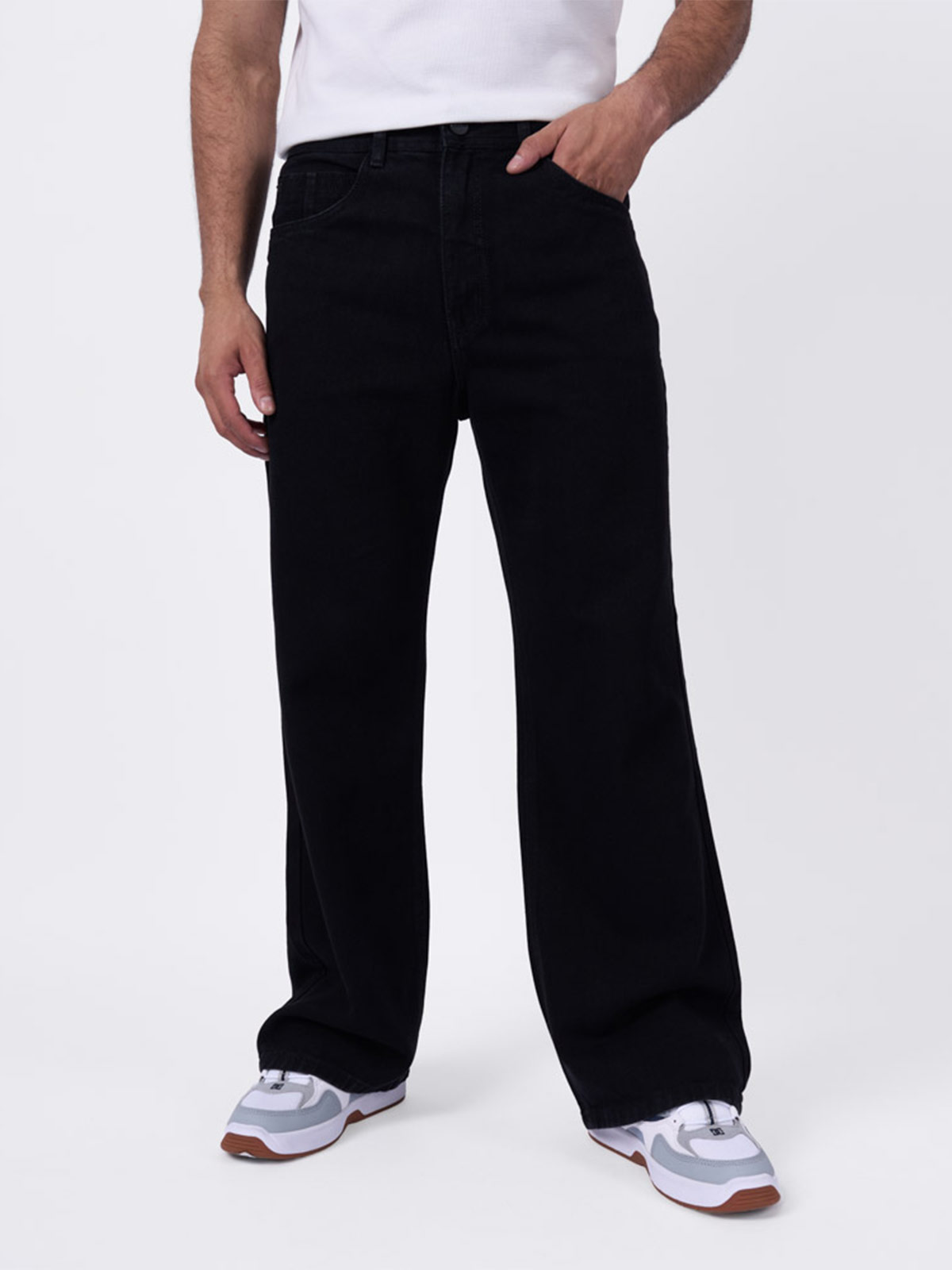 JEANS ALGODÓN FLARE LOOSE HOMBRE BRONCO - 2