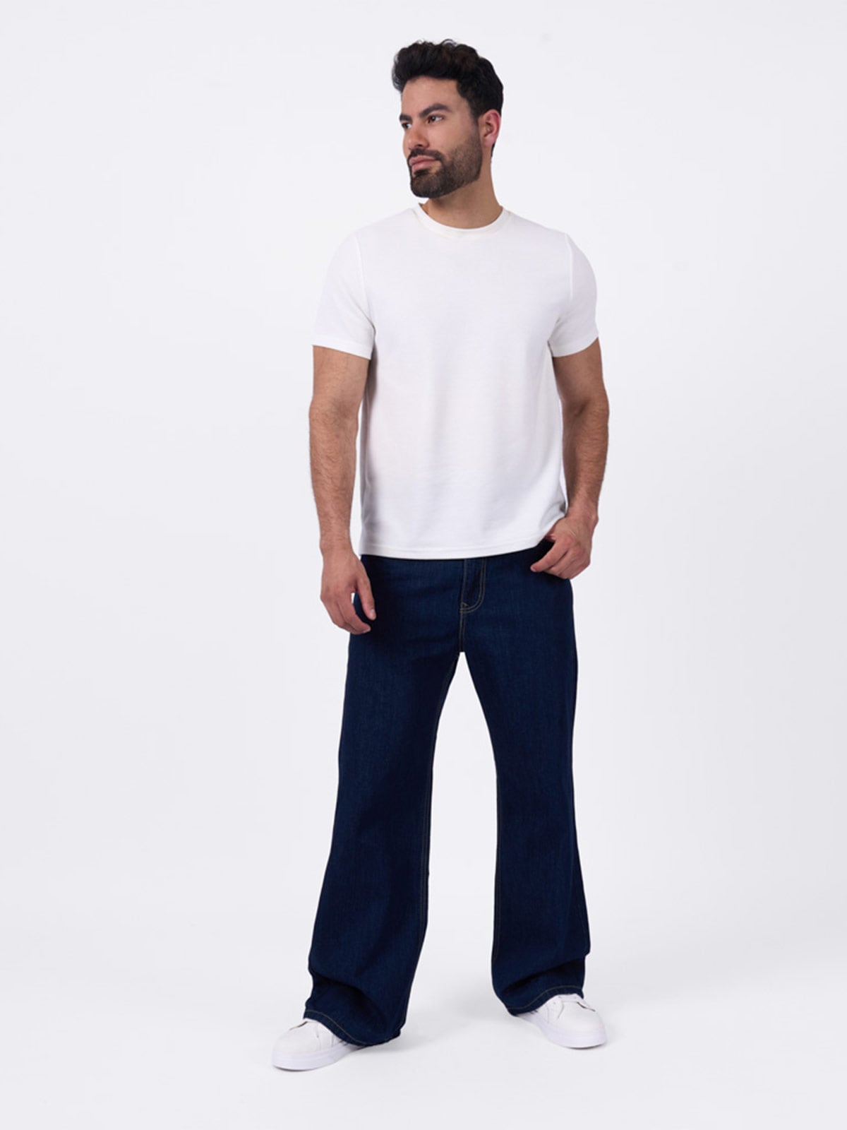 JEANS ALGODÓN FLARE LOOSE HOMBRE BRONCO - 1