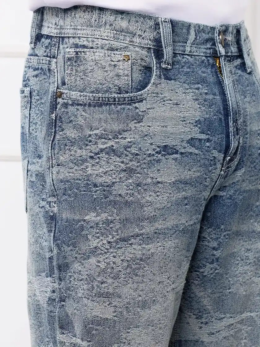 JEANS ALGODÓN BAGGY HOMBRE KANSAS CELESTE - 5