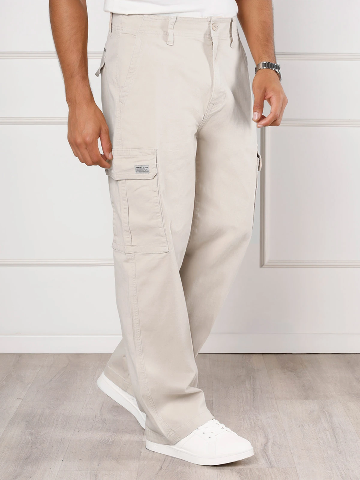 PANTALÓN BAGGY ALGODÓN HOMBRE KANSAS FRANCO - 3