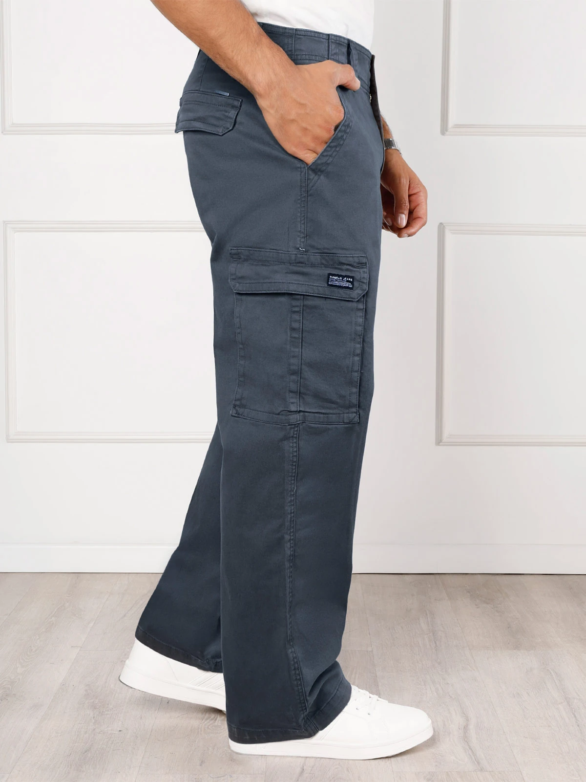 PANTALÓN BAGGY ALGODÓN HOMBRE KANSAS FRANCO - 3