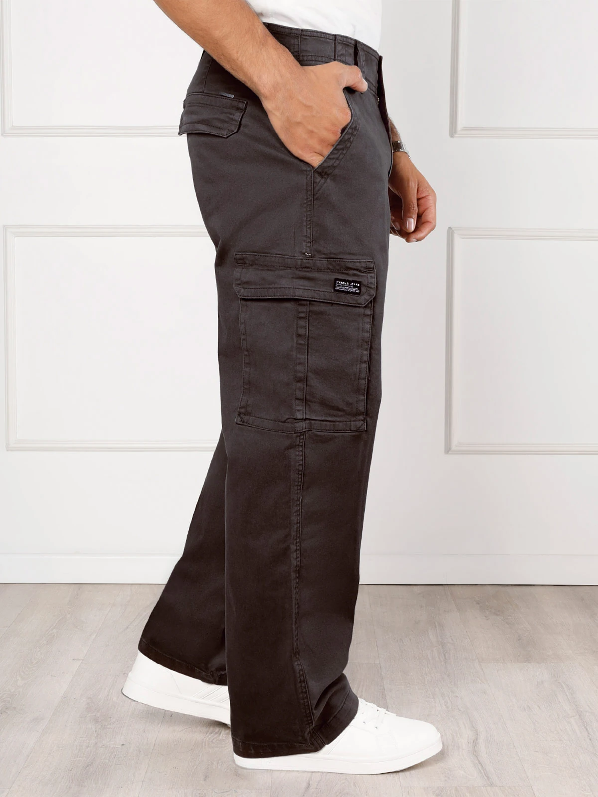 PANTALÓN BAGGY ALGODÓN HOMBRE KANSAS FRANCO - 3