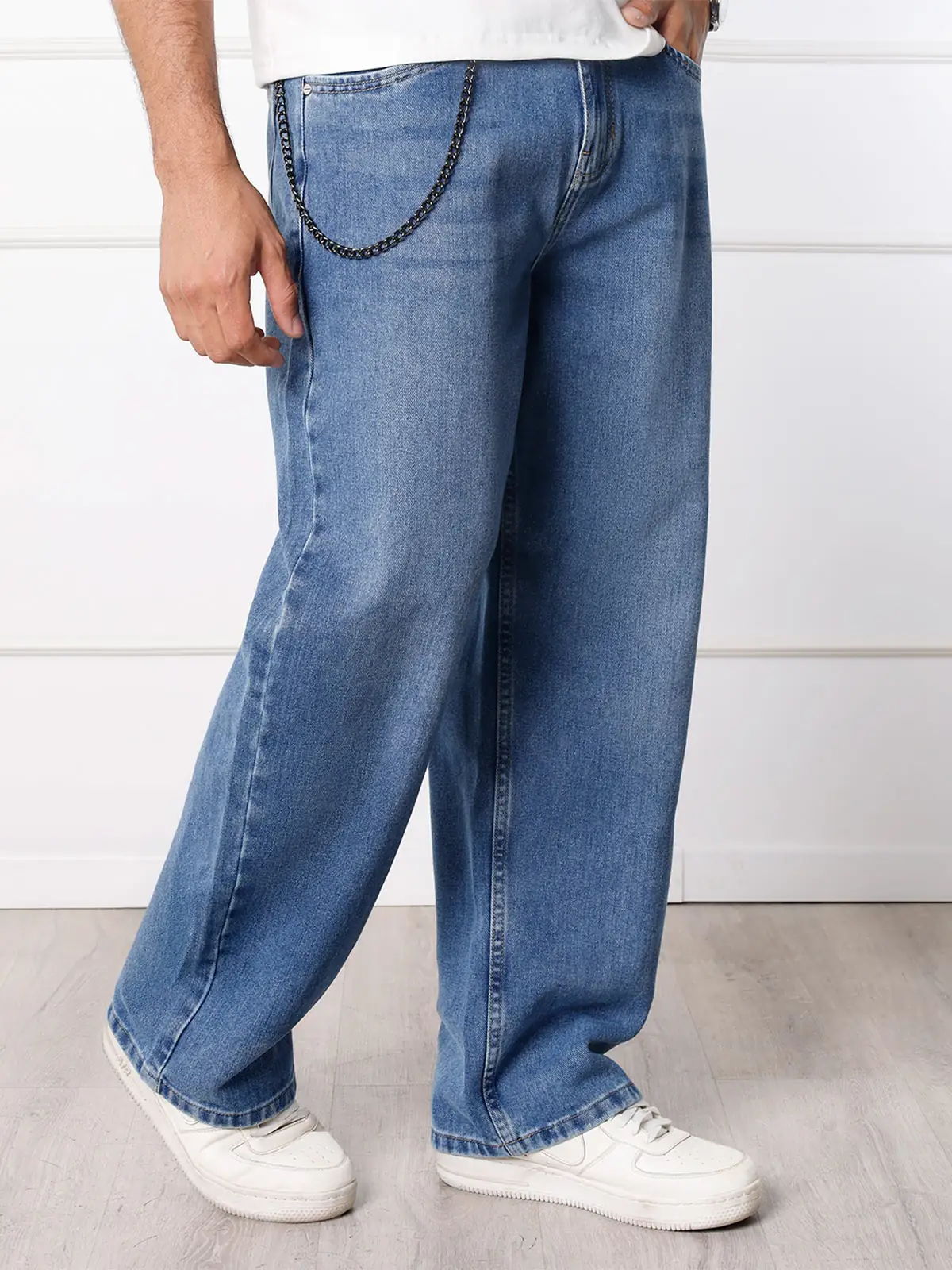 PANTALÓN BAGGY HOMBRE KANSAS CON CADENA AUSTYN - 3
