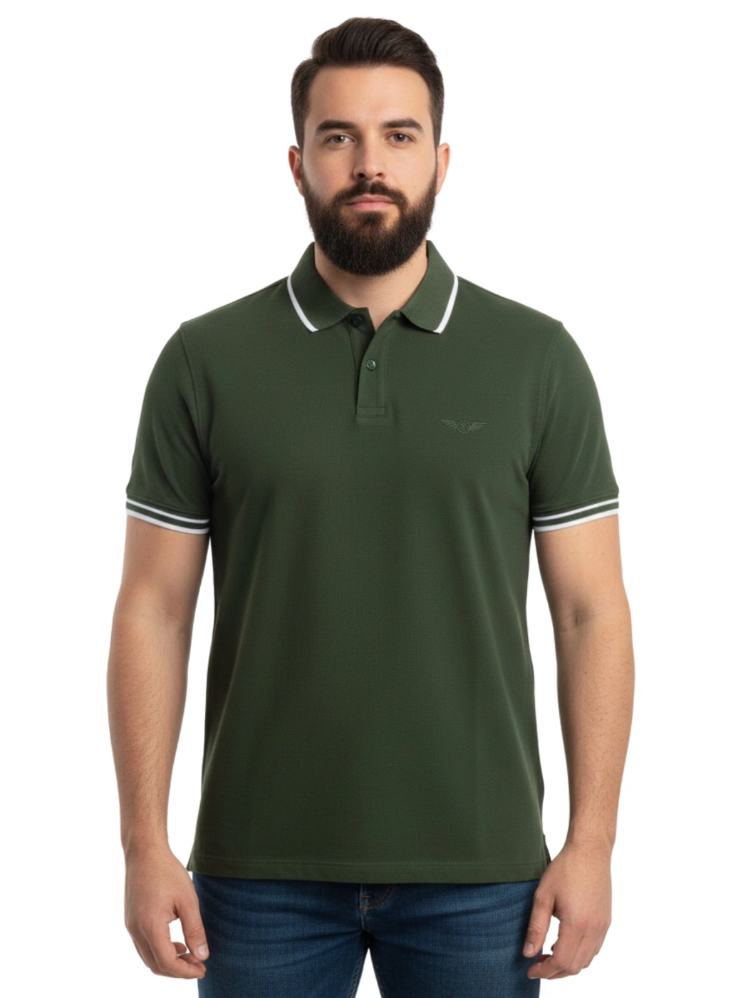 POLO MANGA CORTA ALGODÓN HOMBRE PARADA 111 BOX - 1