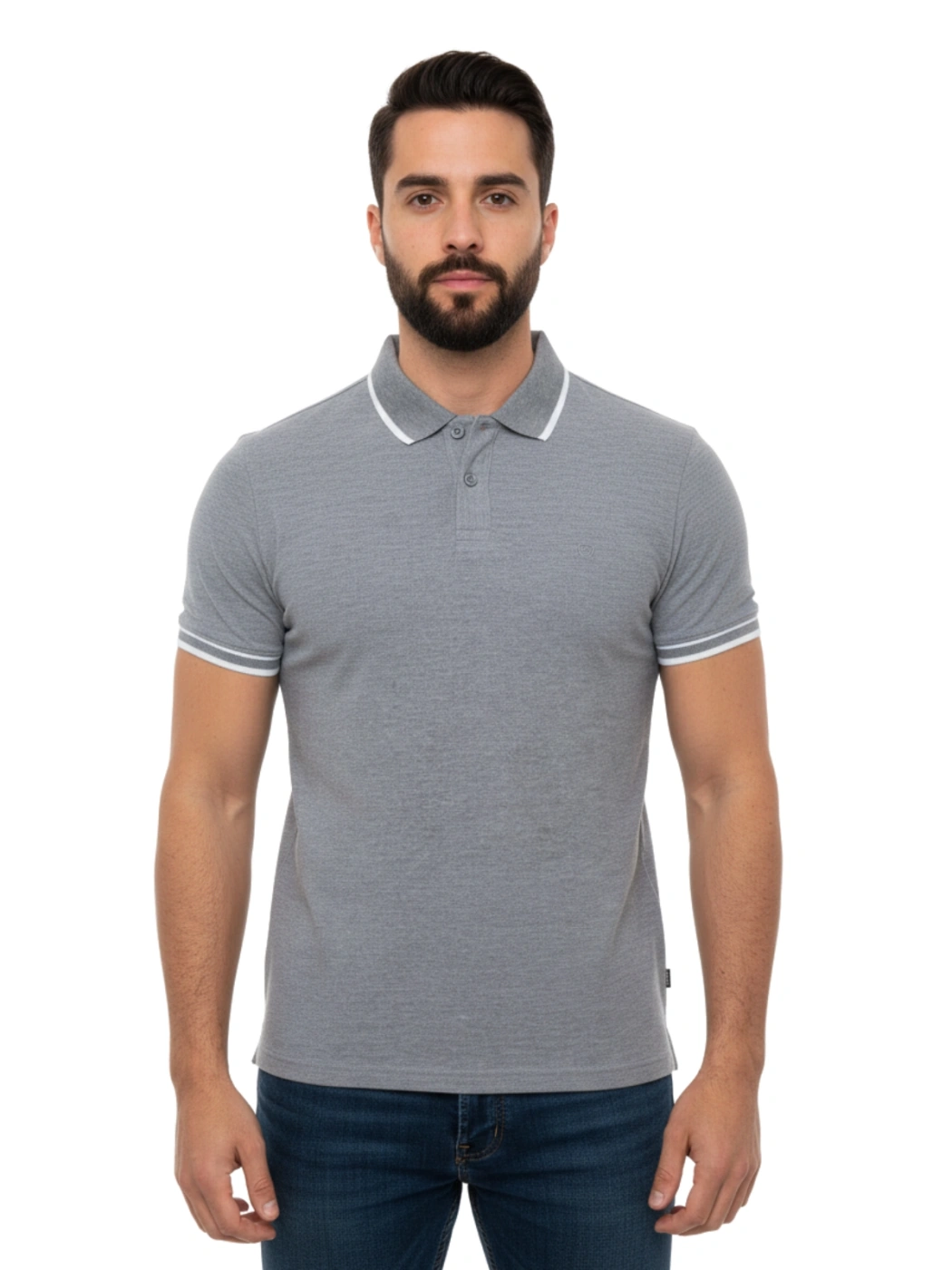 POLO MANGA CORTA ALGODÓN HOMBRE PARADA 111 BOX - 1